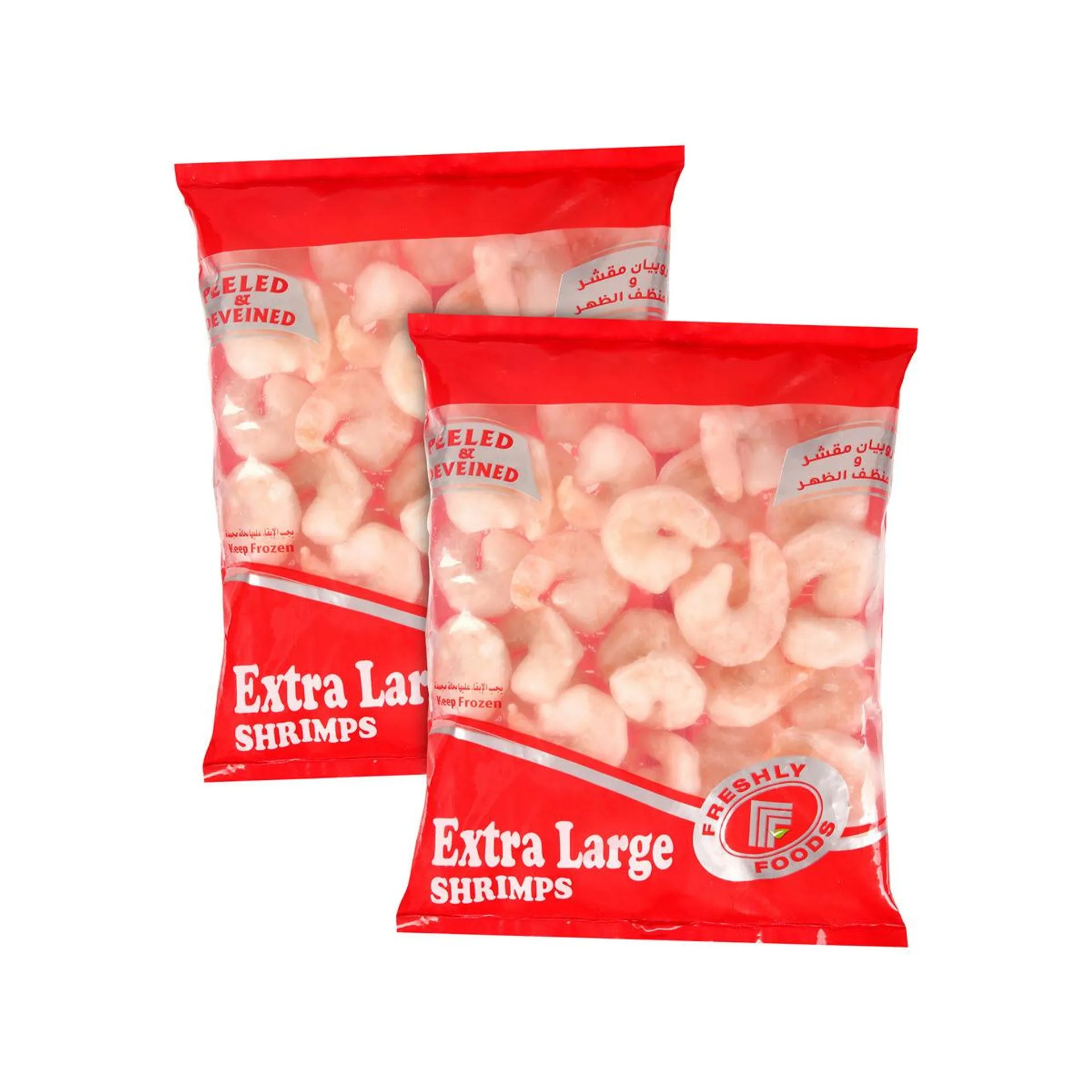 Freshly Foods Extra Large Shrimps 800 g (1 + 1 Free)