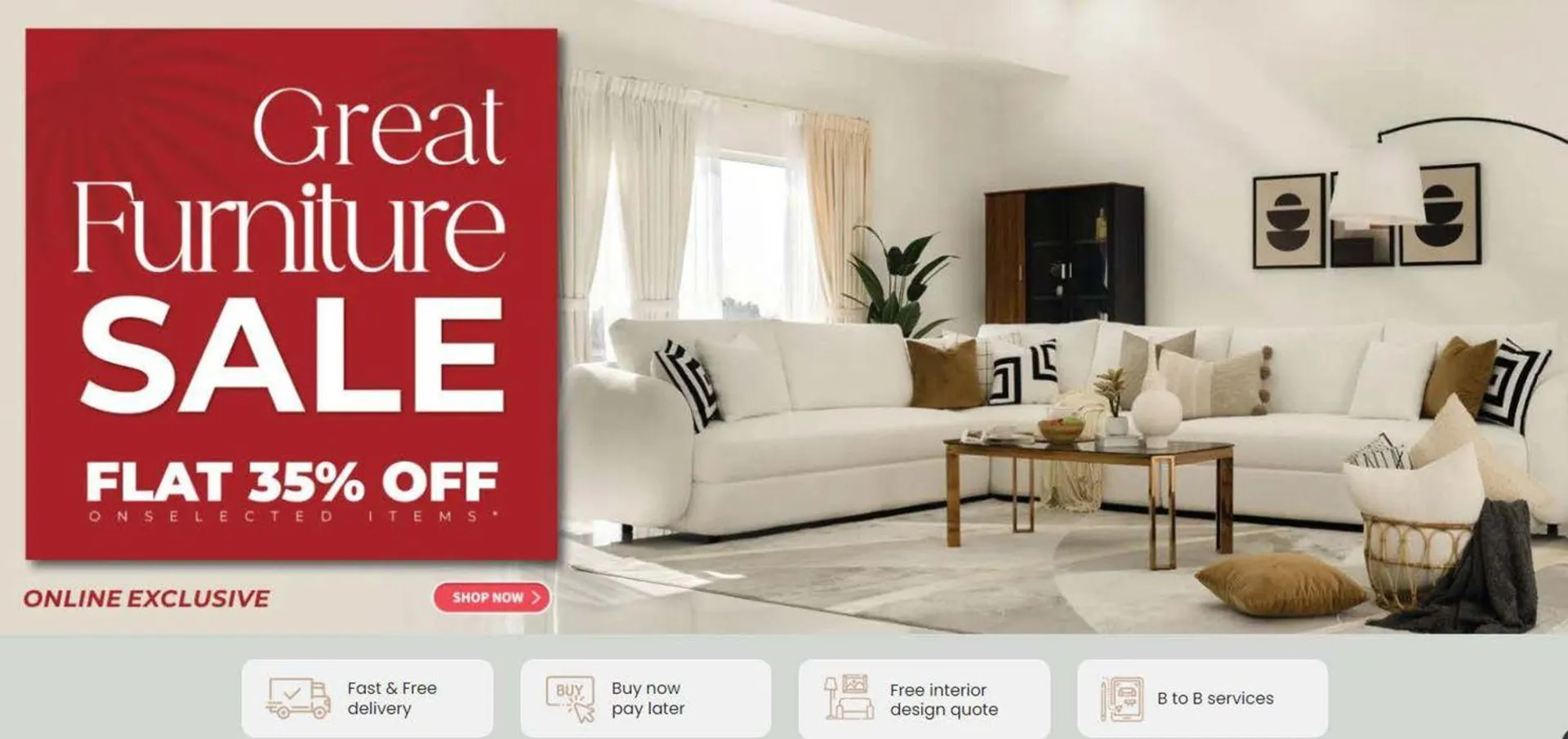 Great Furniture! -35% - 1