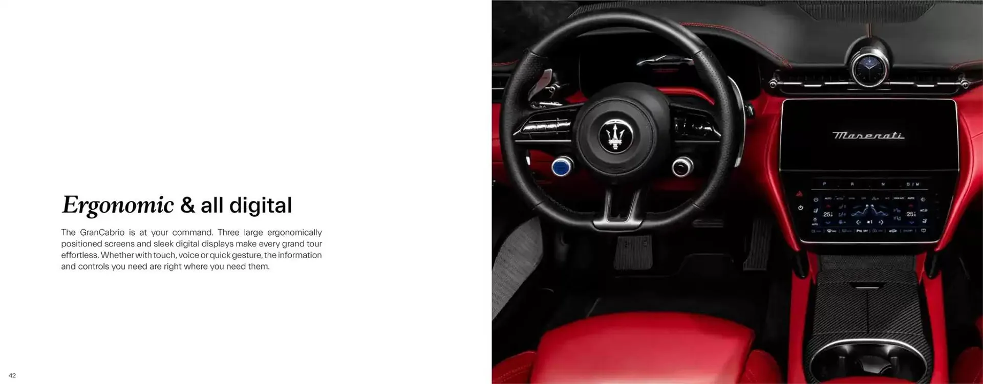 Maserati GranCabrio from 15 August to 28 February 2025 - Offers page 22