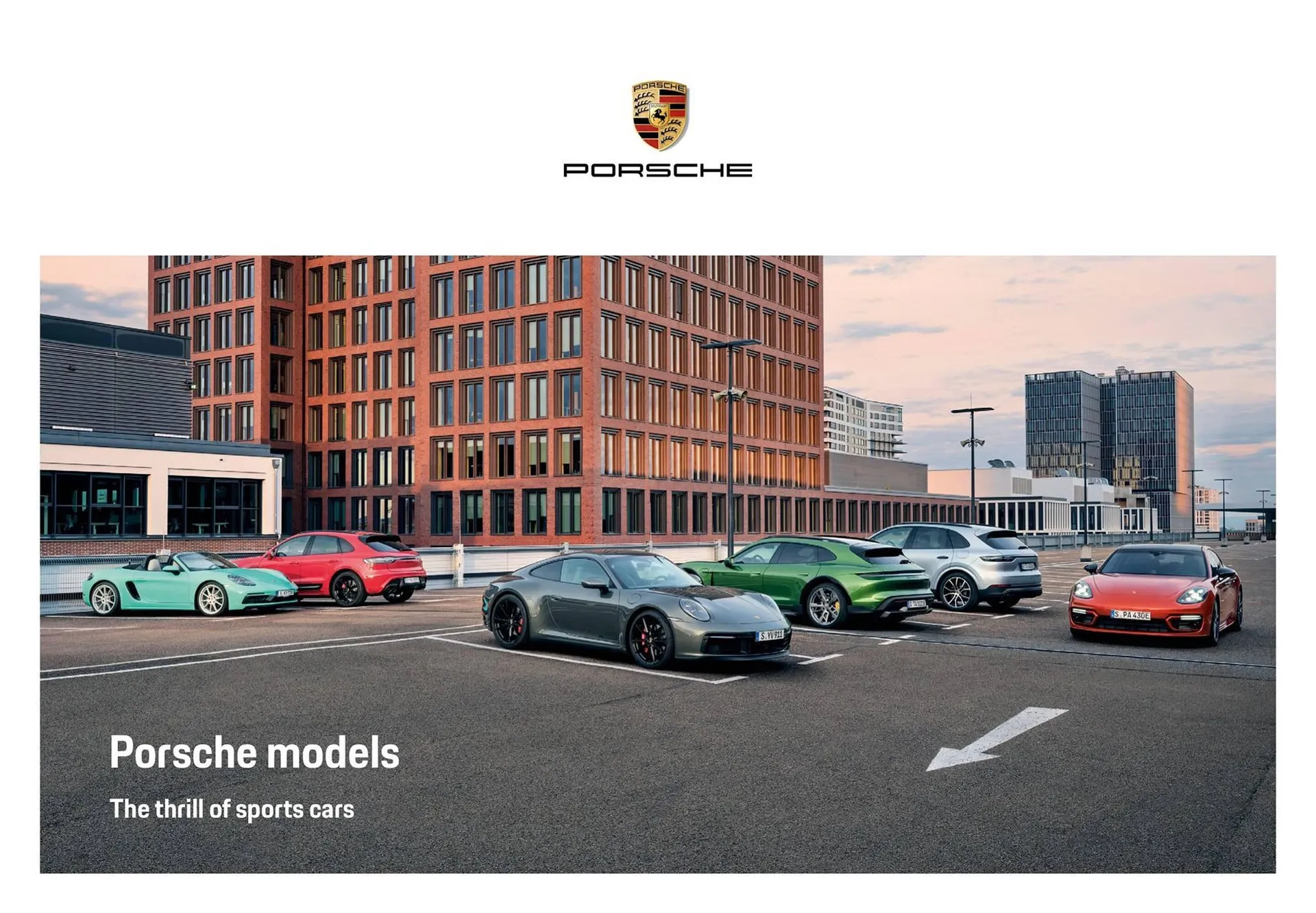 Porsche catalogue - 12 January 30 June 2024