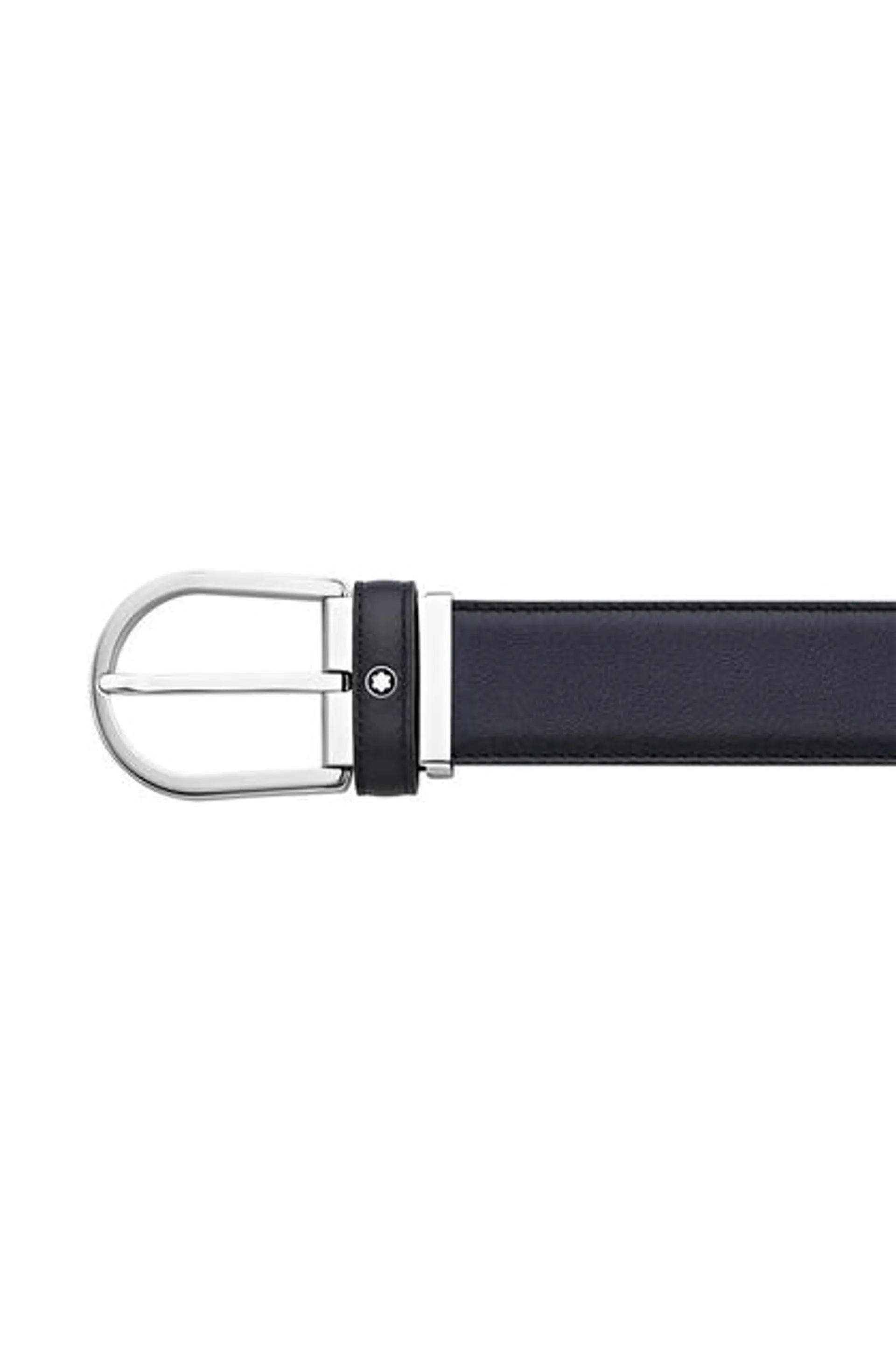 Horseshoe Shiny & Matt Stainless Steel Pin Buckle Belt