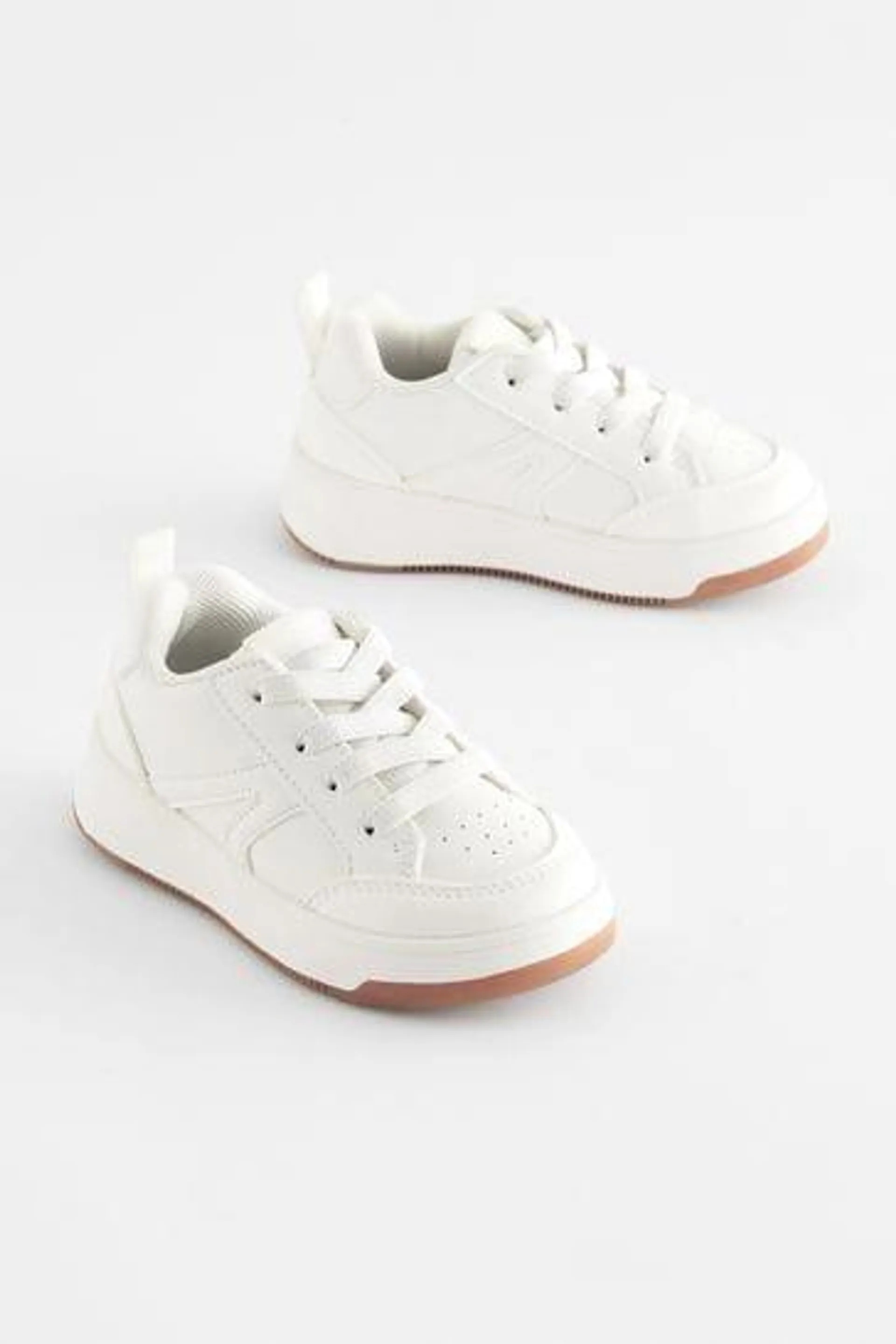 Elastic Lace Trainers