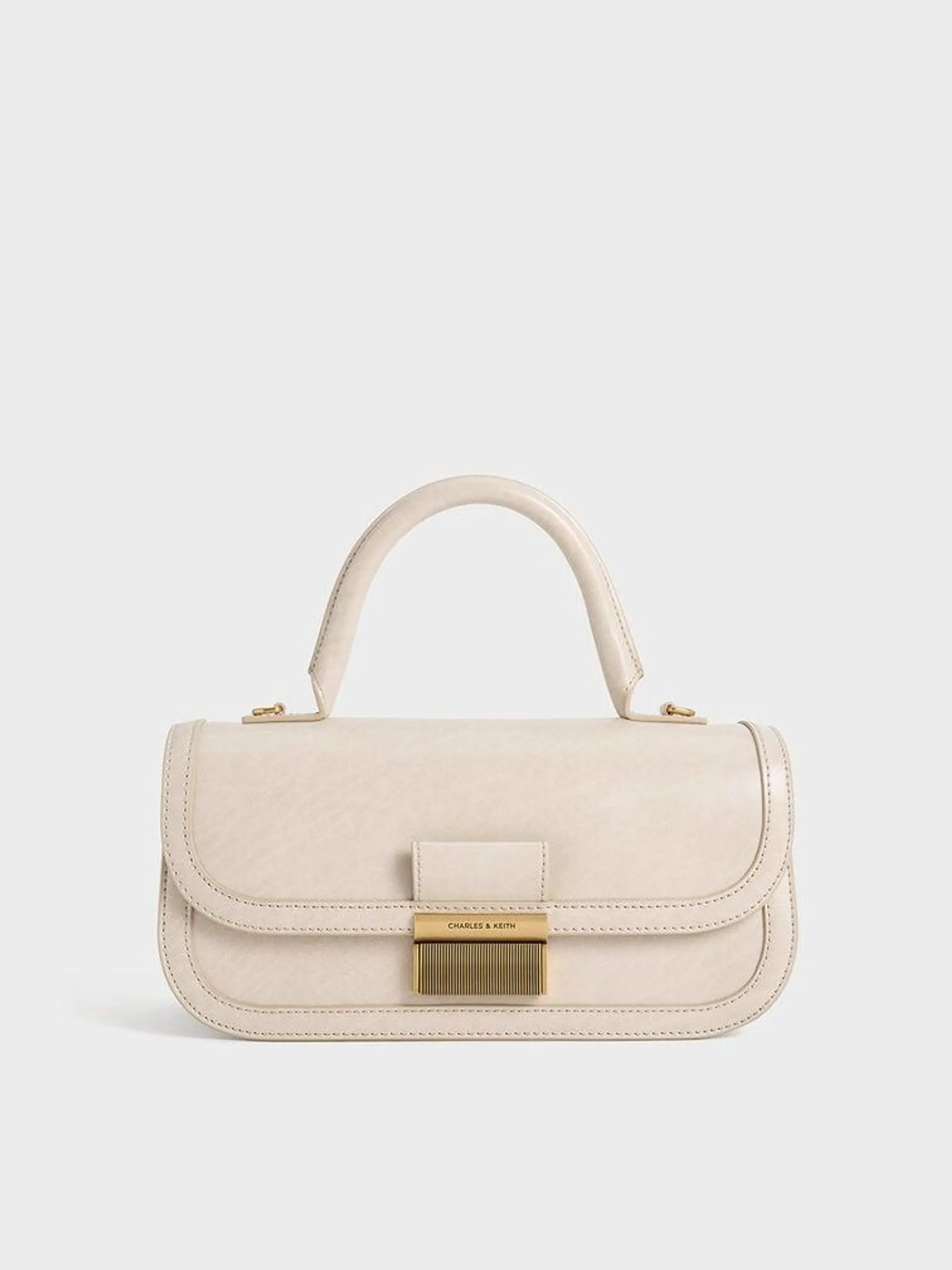 Charlot Elongated Top Handle Bag