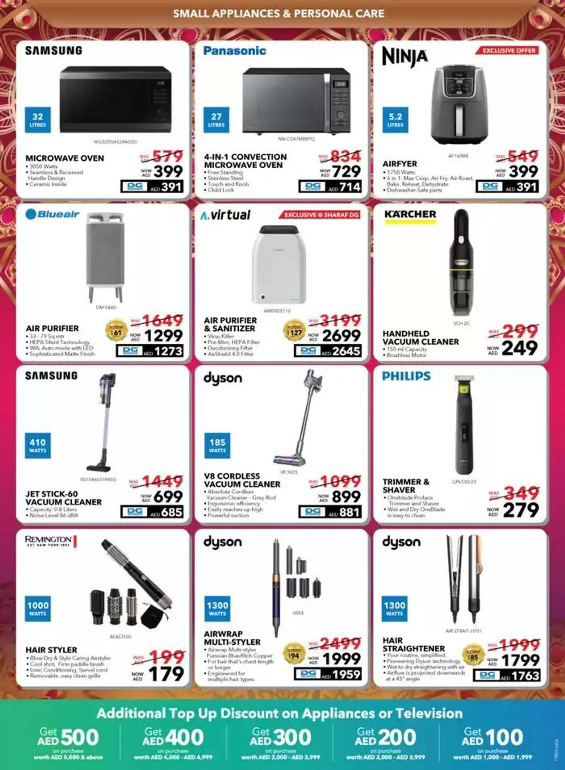 Sharaf DG promotion from 26 October to 9 November 2024 - Offers page 3