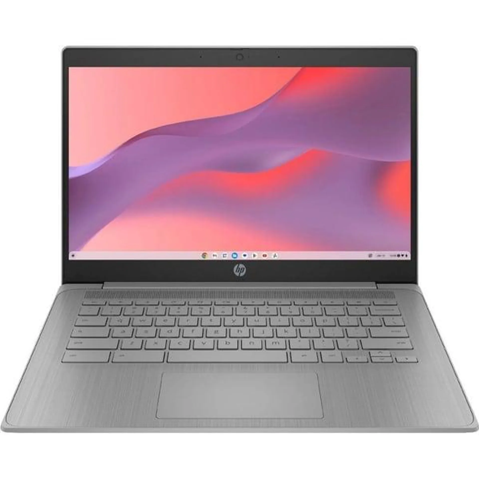 HP Chromebook (2019) Laptop – Intel Celeron N4120 / 14inch HD / 64GB eMMC / 4GB RAM / Shared Intel UHD Graphics 600 / ChromeOS / Modern Gray / English Keyboard / International Version – [14A-NE0013DX]