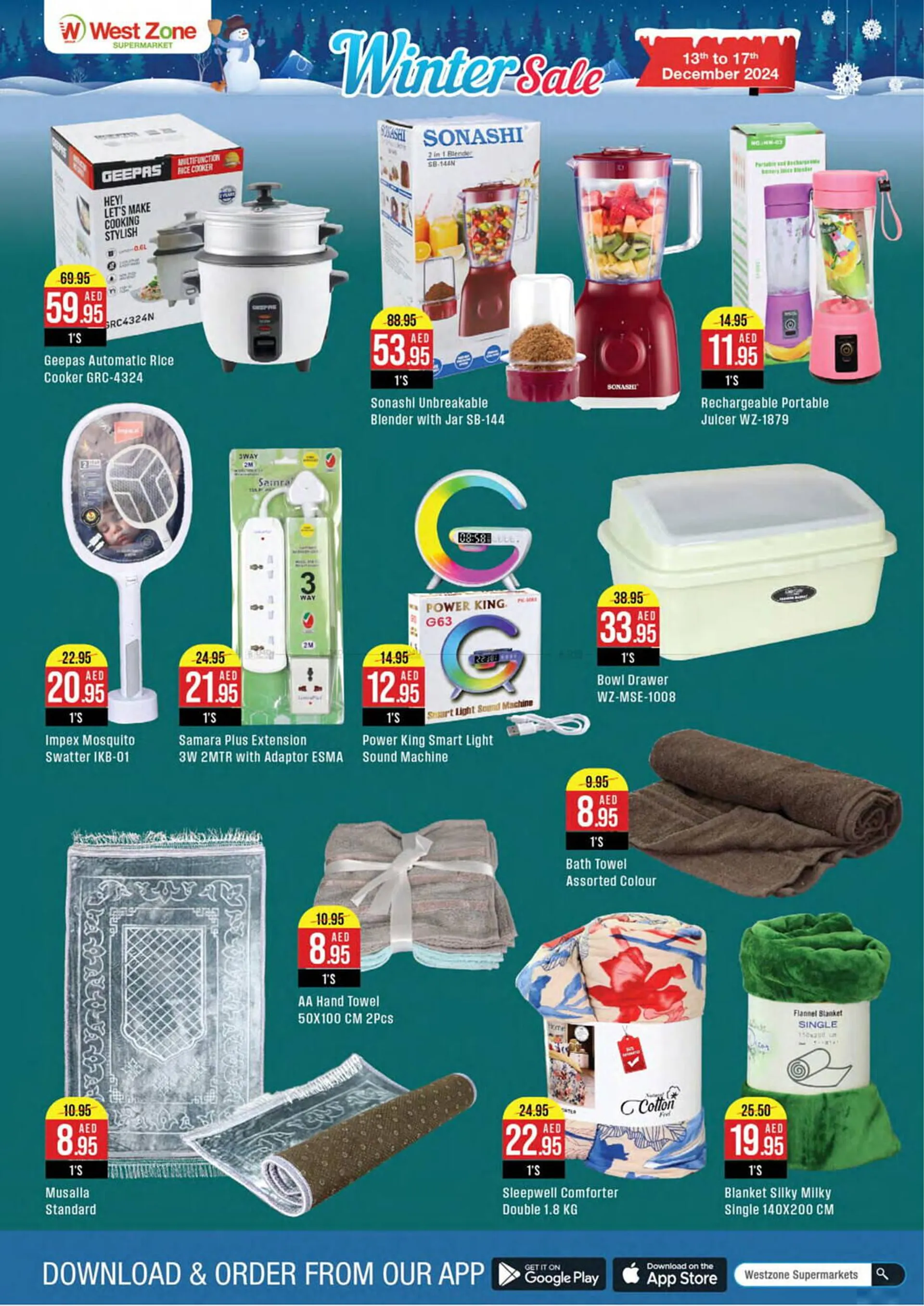 West Zone Supermarket catalogue from 13 December to 17 December 2024 - Offers page 13