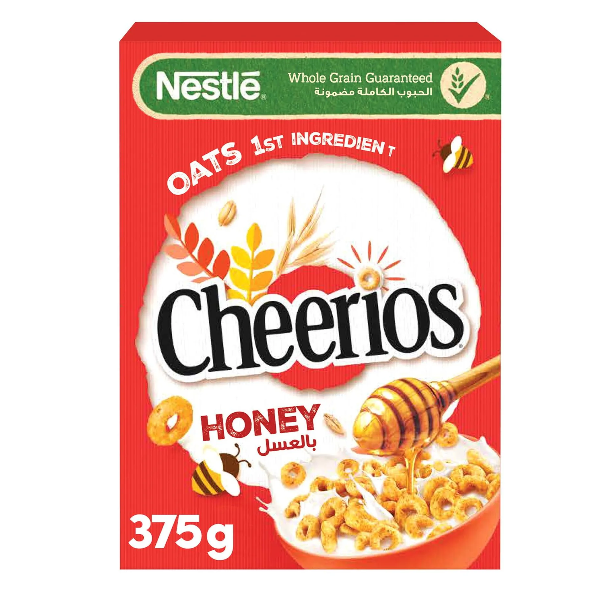 Nestle Honey Cheerios Breakfast Cereal 375 g