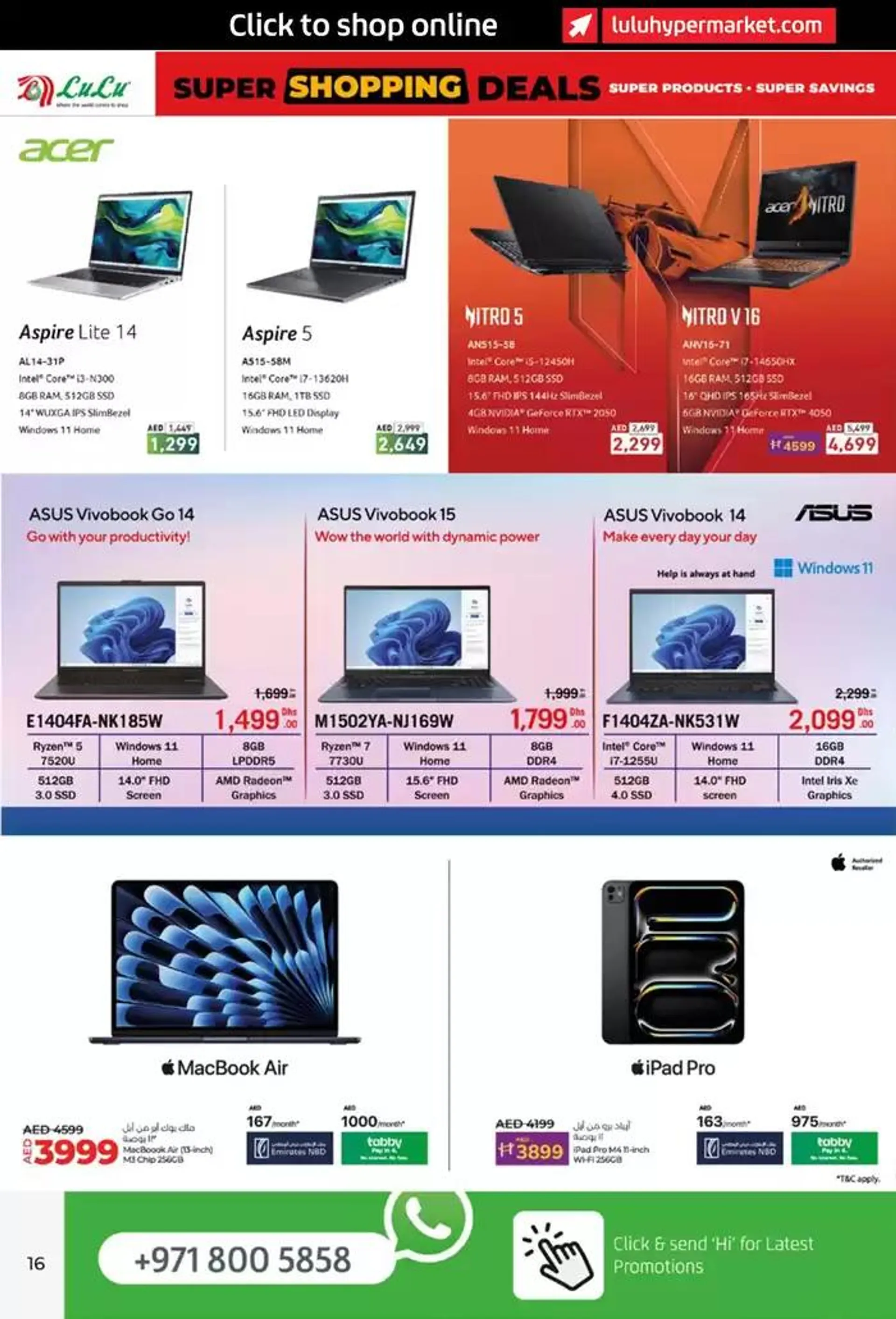 Super Shopping Deals from 7 December to 21 December 2024 - Offers page 16