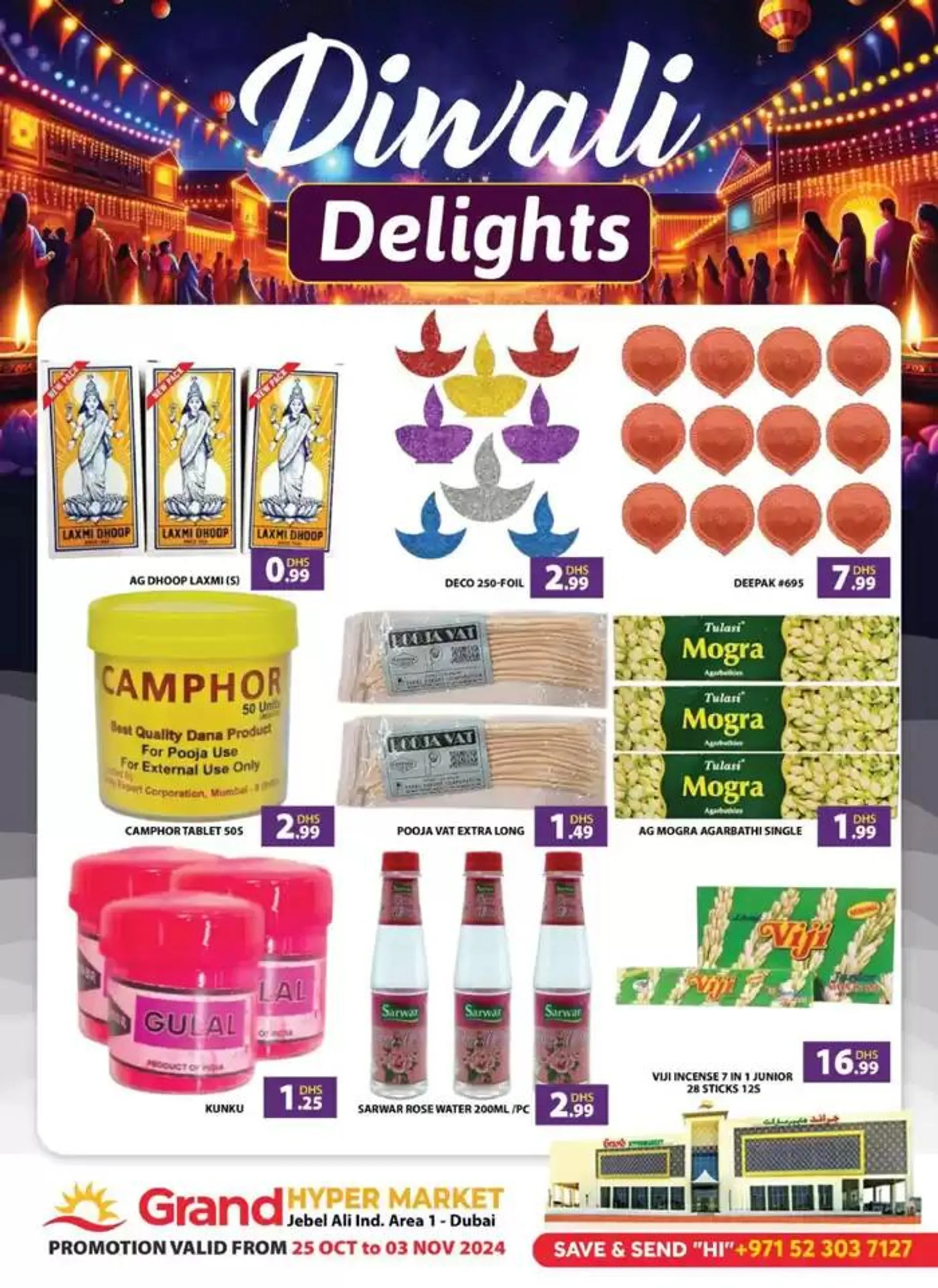 Diwali Delights - Grand Hypermarket Jebel Ali from 28 October to 3 November 2024 - Offers page 8