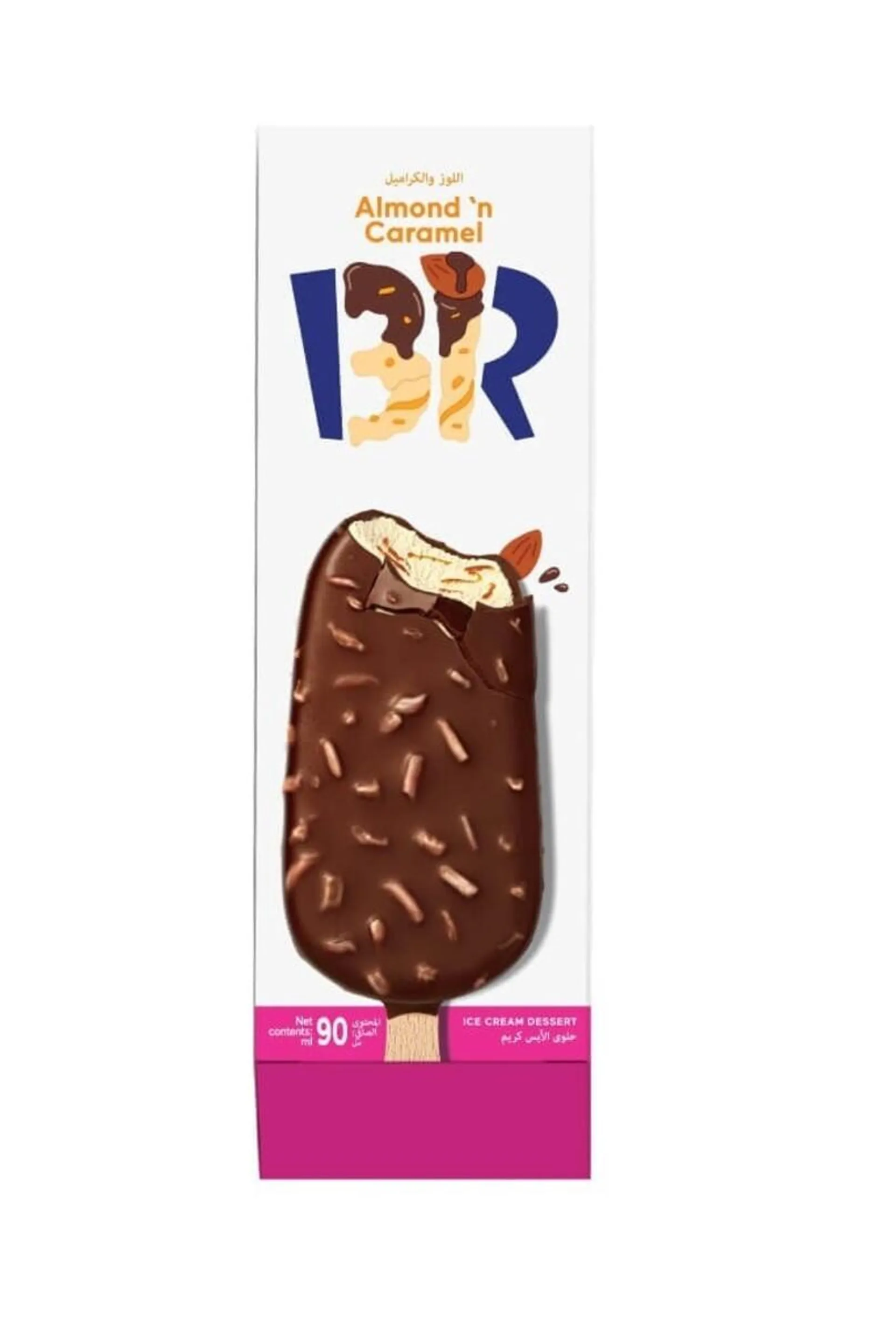 Baskin Robbins Almond & Caramel Sticks 90 ml