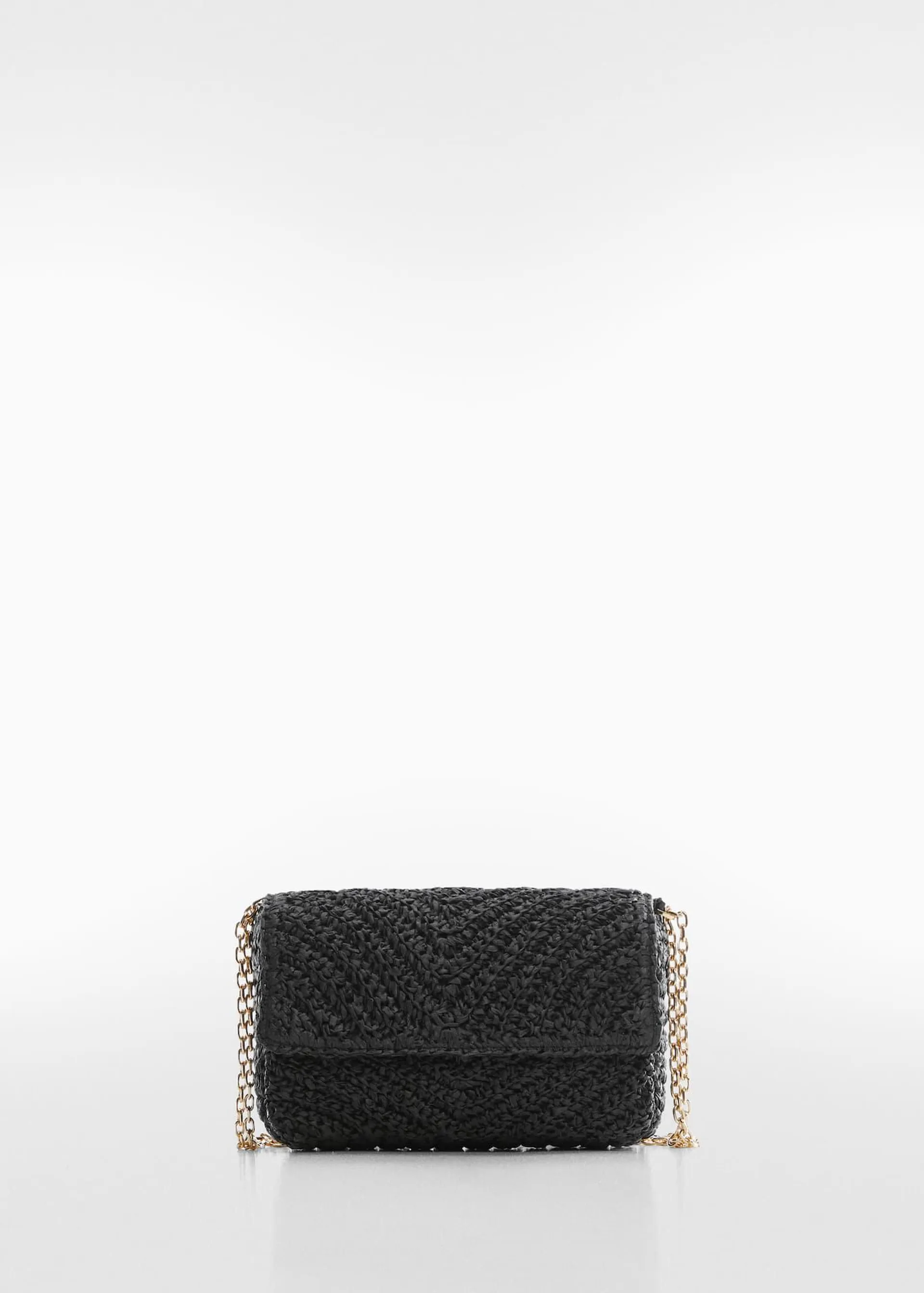 Natural fibre bag with flap
