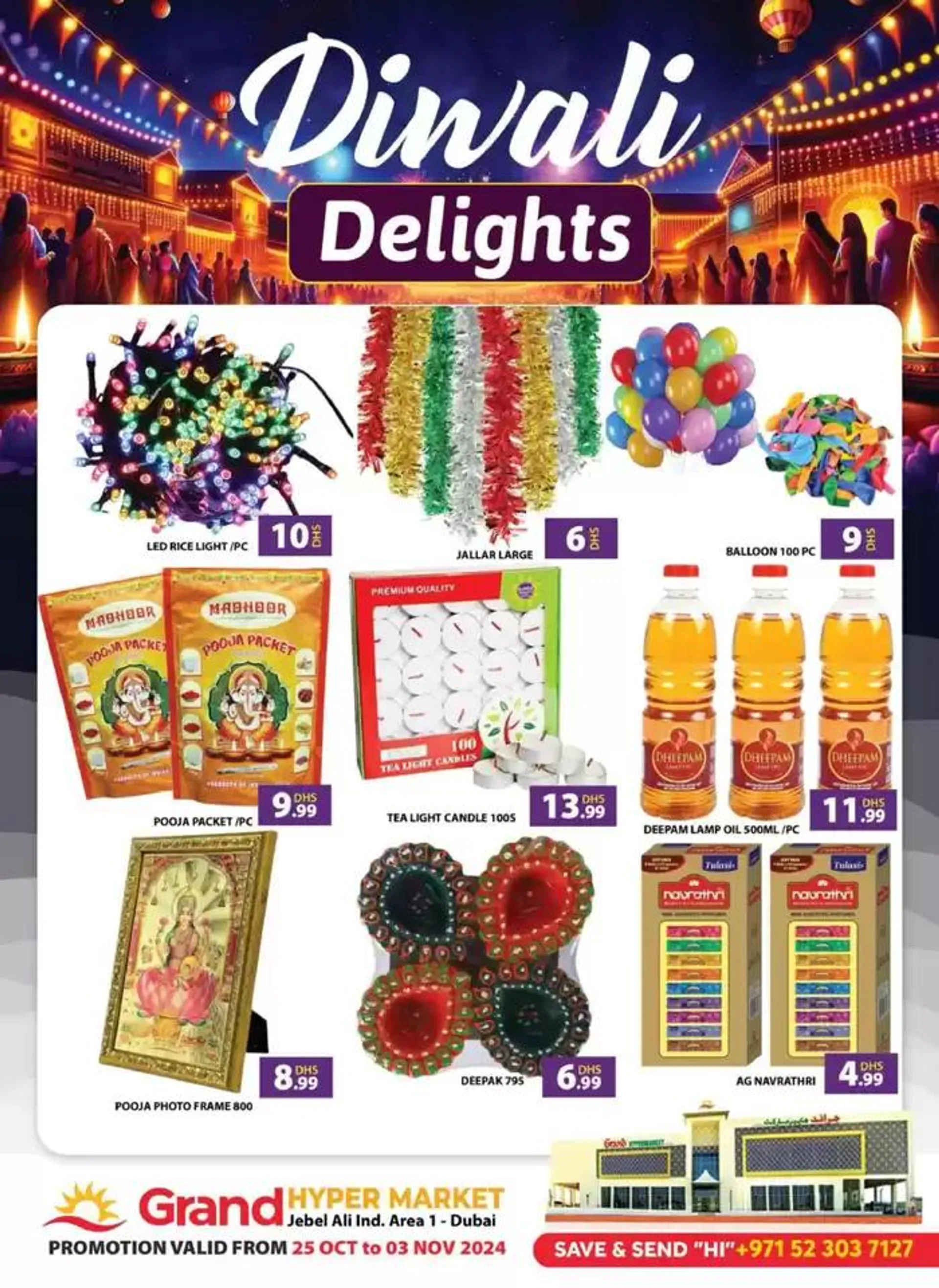 Diwali Delights - Grand Hypermarket Jebel Ali from 28 October to 3 November 2024 - Offers page 7