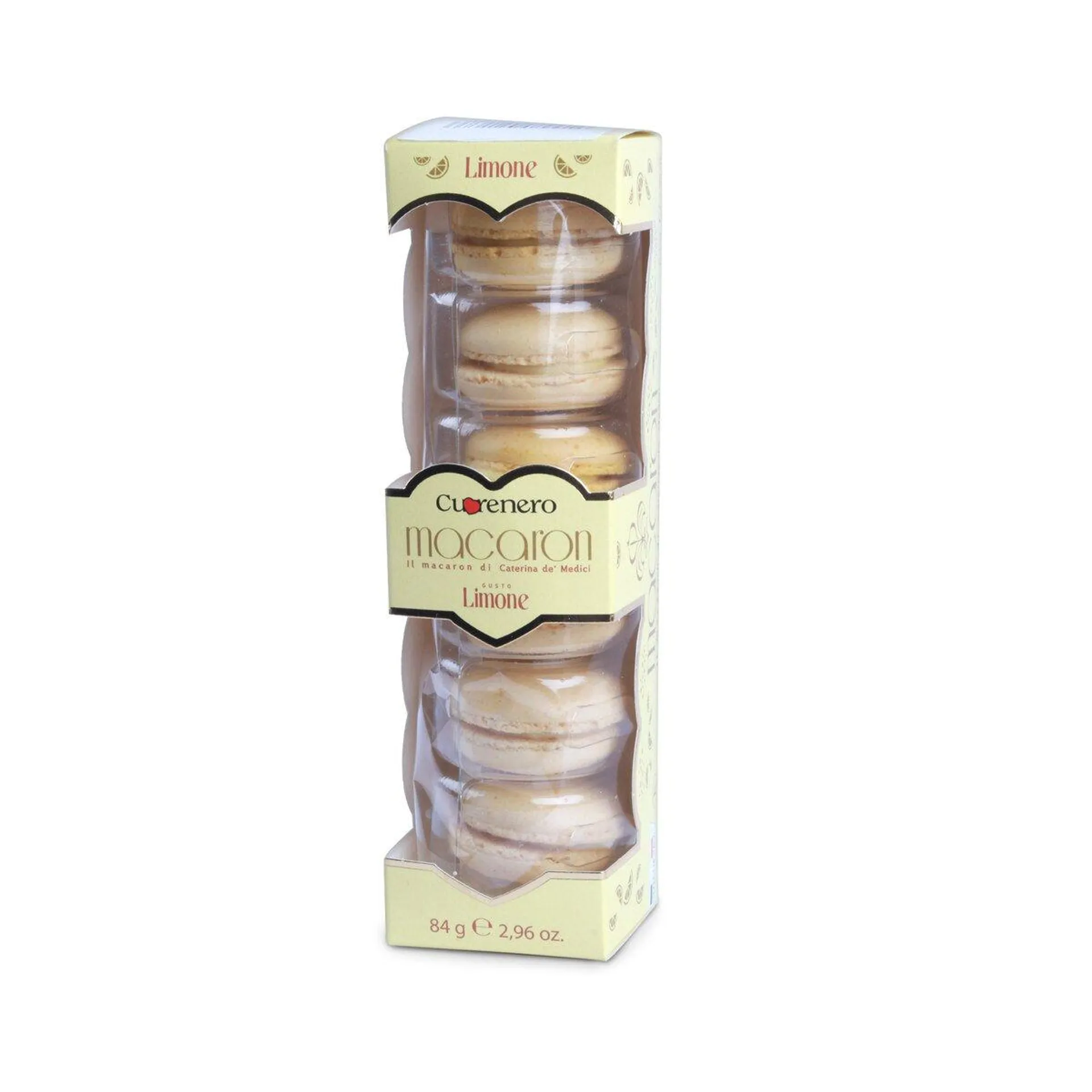 Cuorenero Gusto Lemon Macaron 84 g