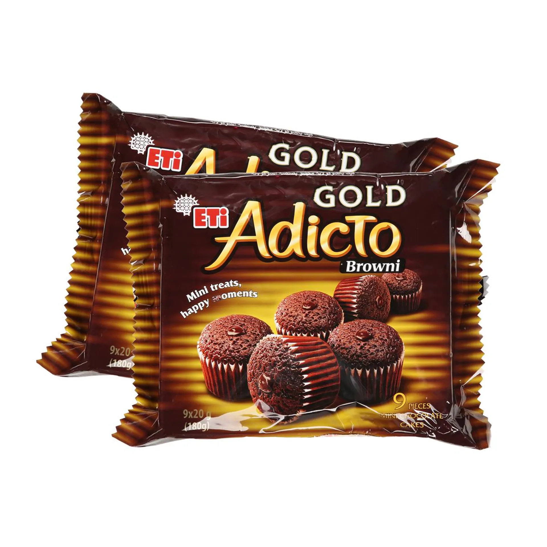 Eti Adicto Gld Browni Mini Cske 2X180G