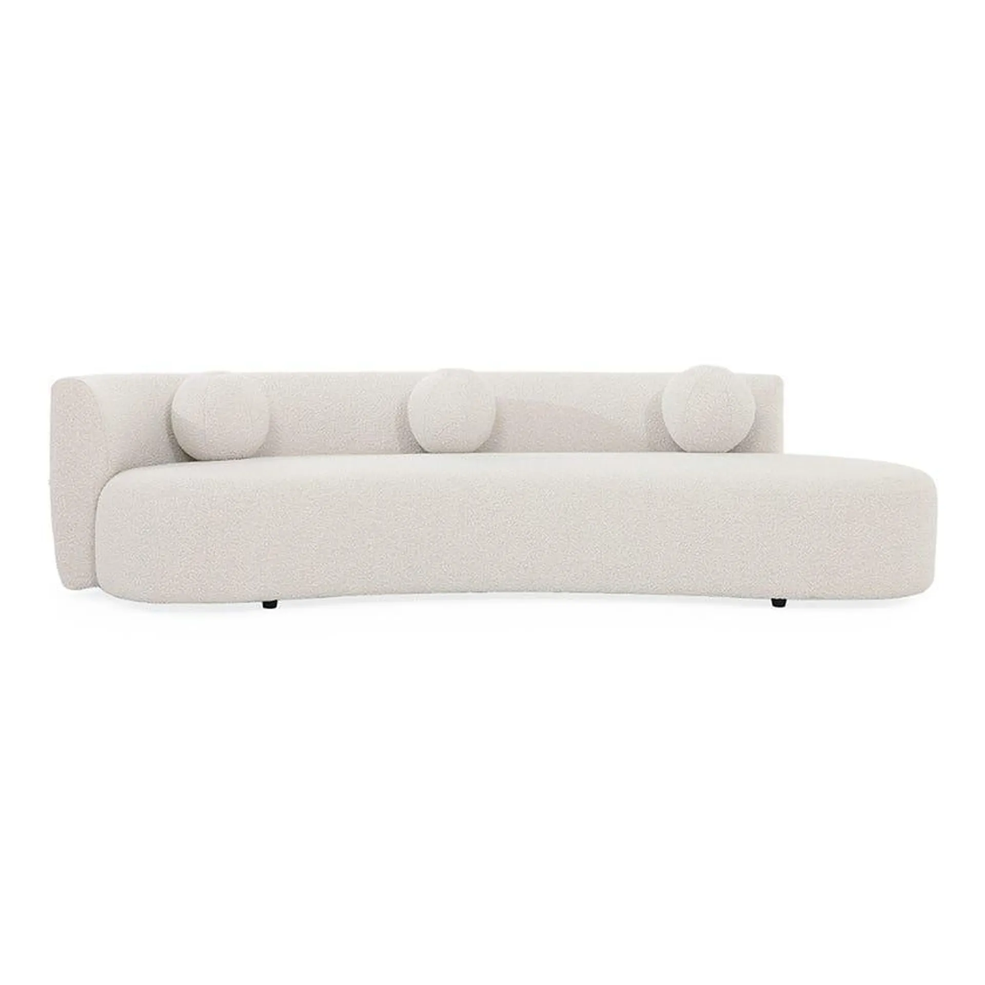 Thomas Left-Hand Facing Corner Sofa, Beige