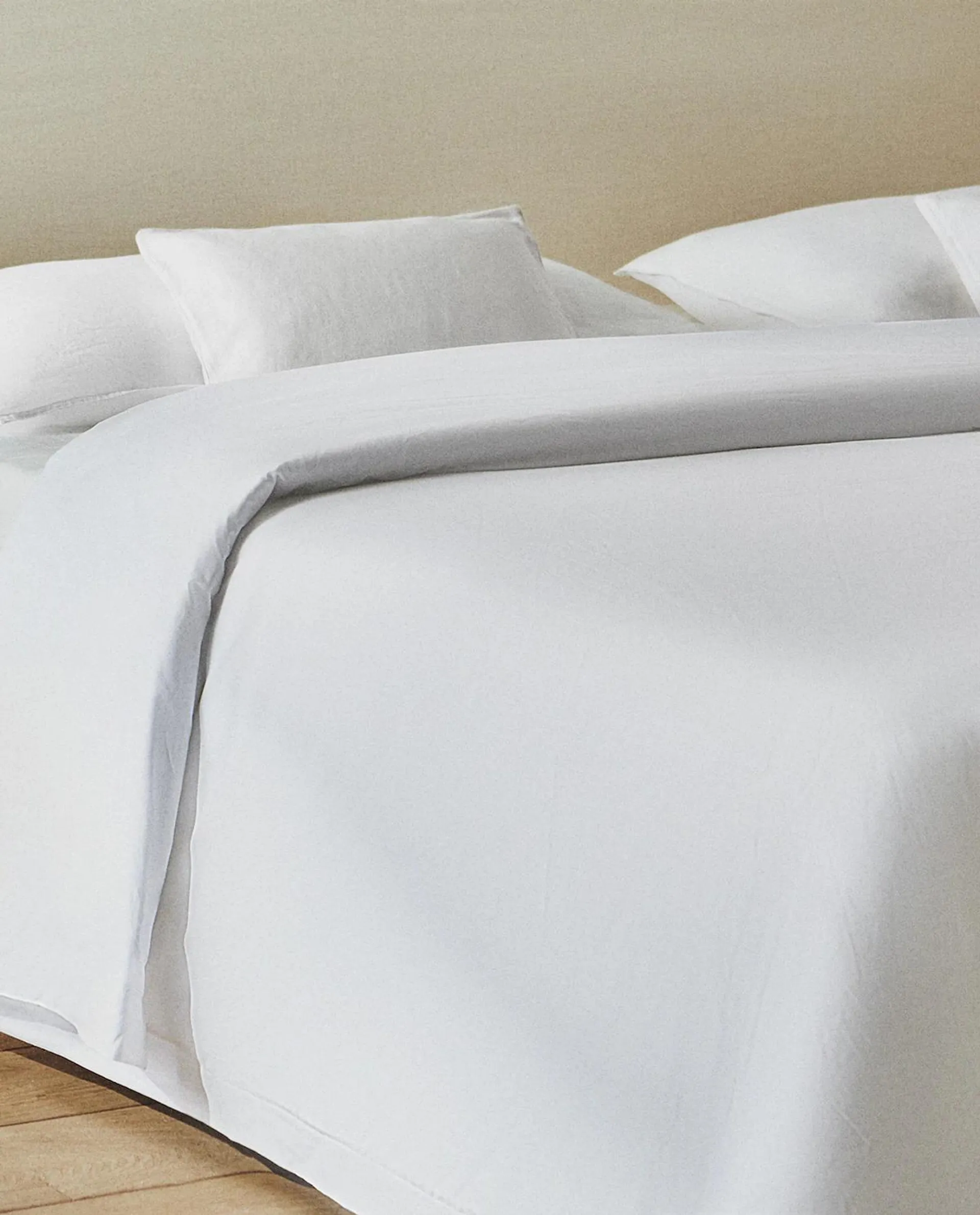 (500 THREAD COUNT) COTTON PERCALE DUVET COVER