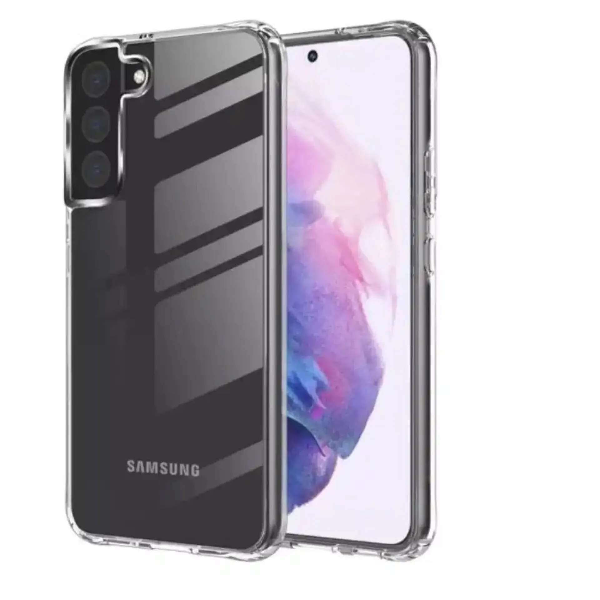 Protect Lucid Clear Case with Screen Protector Galaxy S22 - LSAMS22