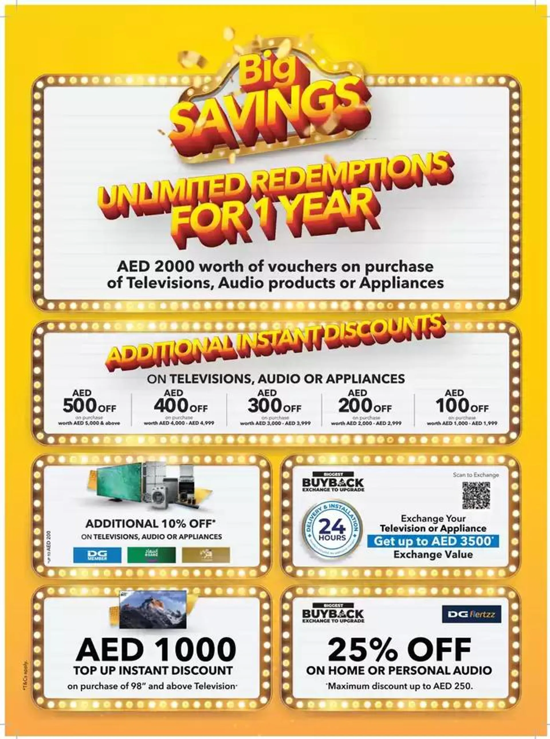Sharaf DG promotion from 28 December to 11 January 2025 - Offers page 27