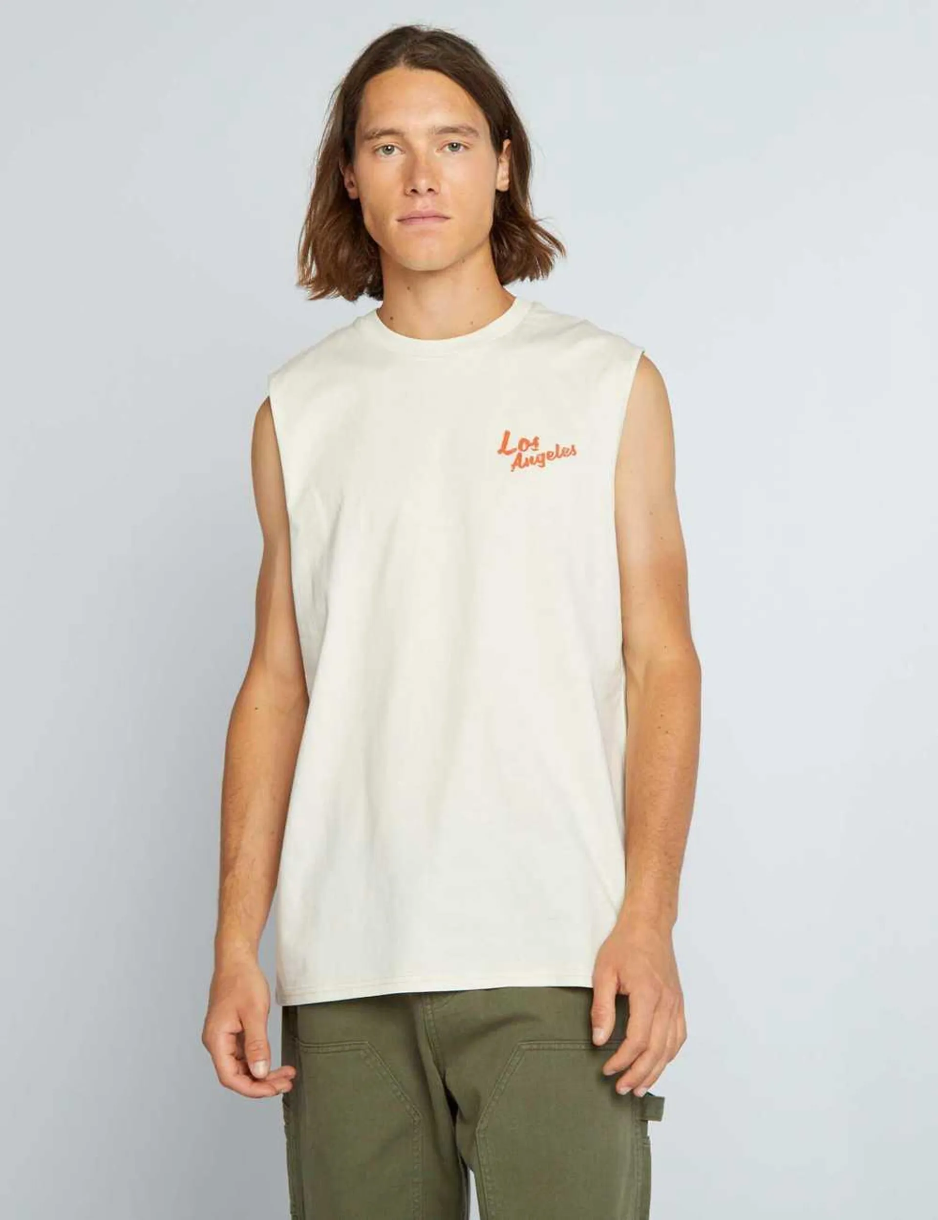 Loose-fit 'Los Angeles' tank top