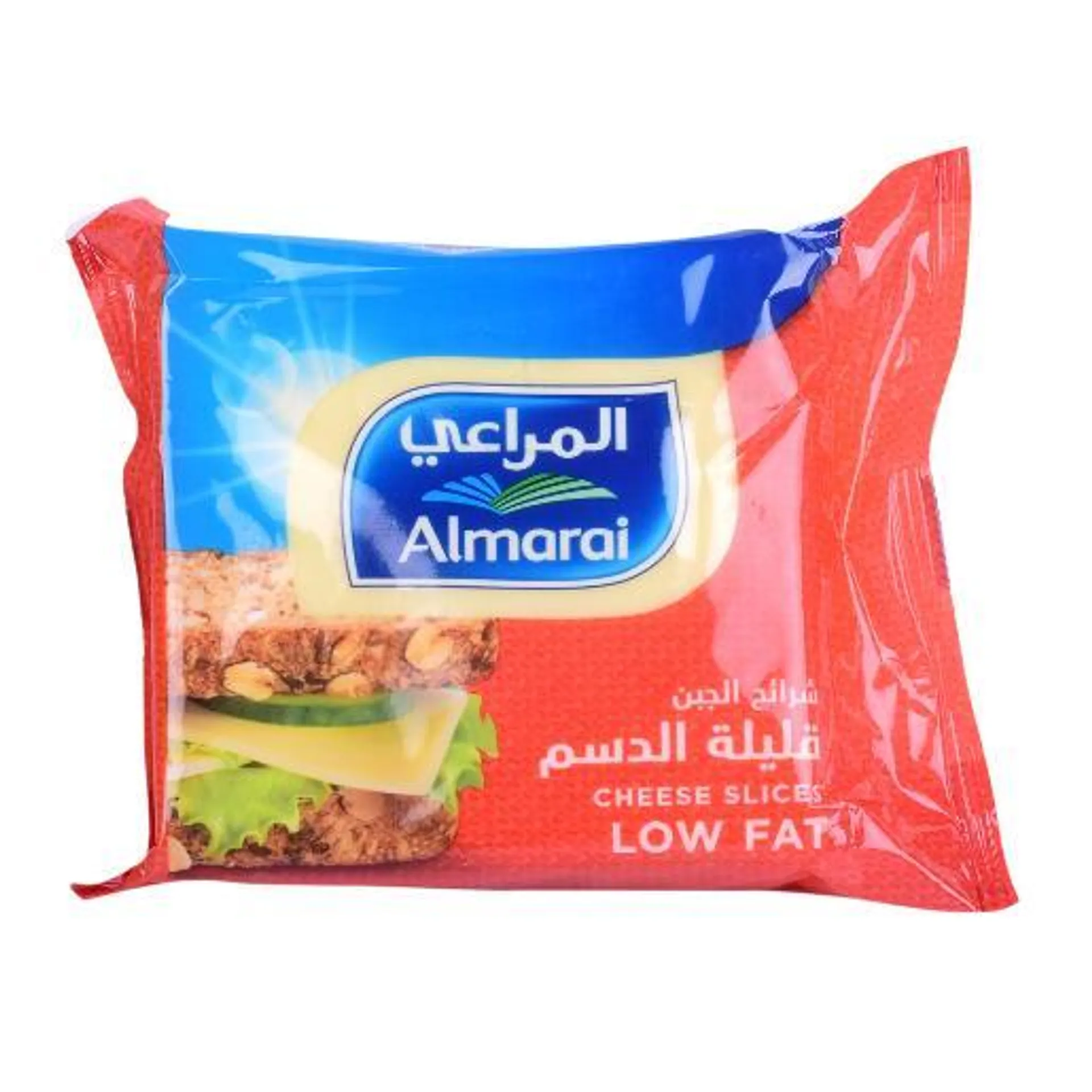 Almarai ‎10 Chedar Slice Cheese Low Fat 200g