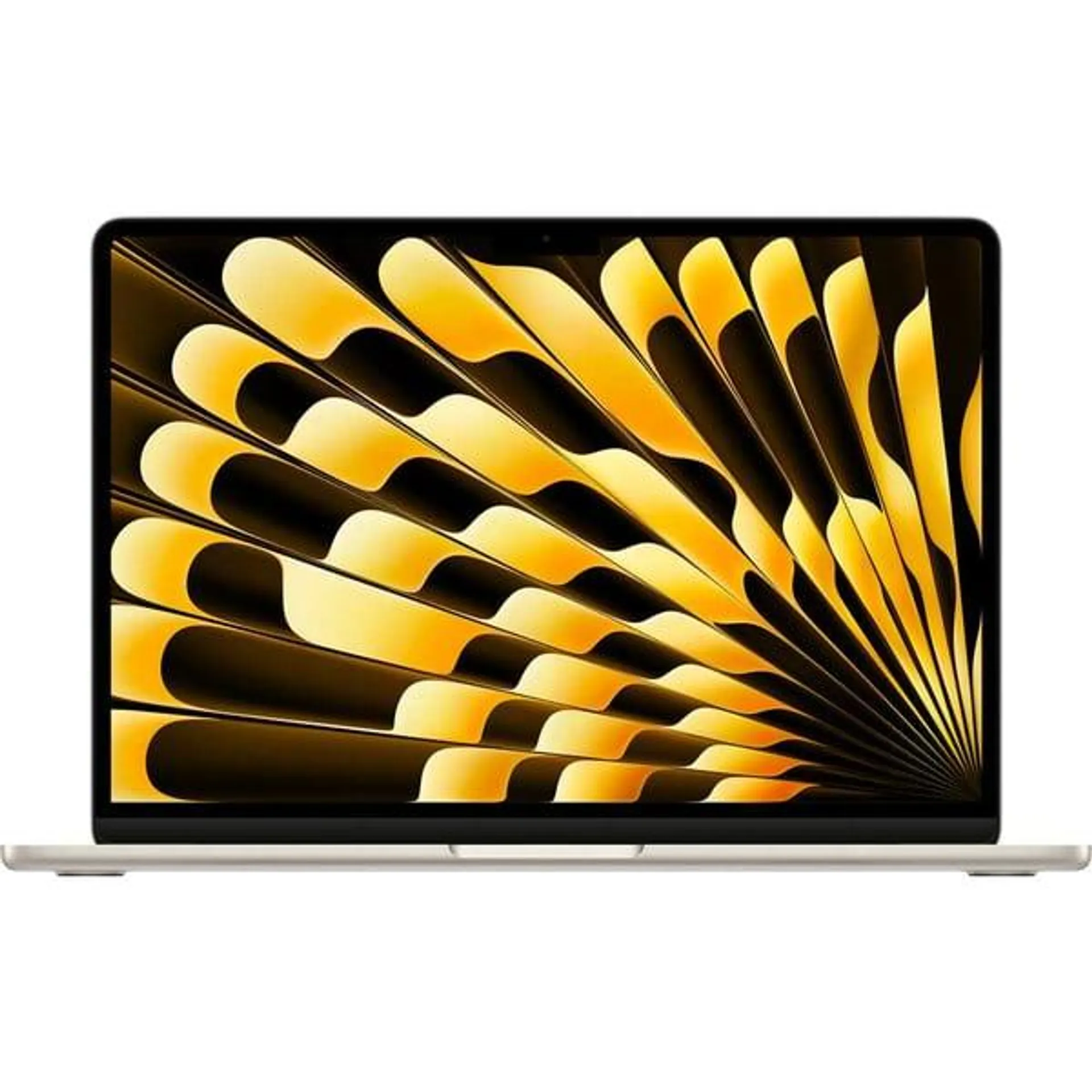 Apple MacBook Air 13-inch (2024) – M2 with 8-core CPU / 16GB RAM / 256GB SSD / 8-core GPU / macOS Sonoma / English Keyboard / Starlight / Middle East Version