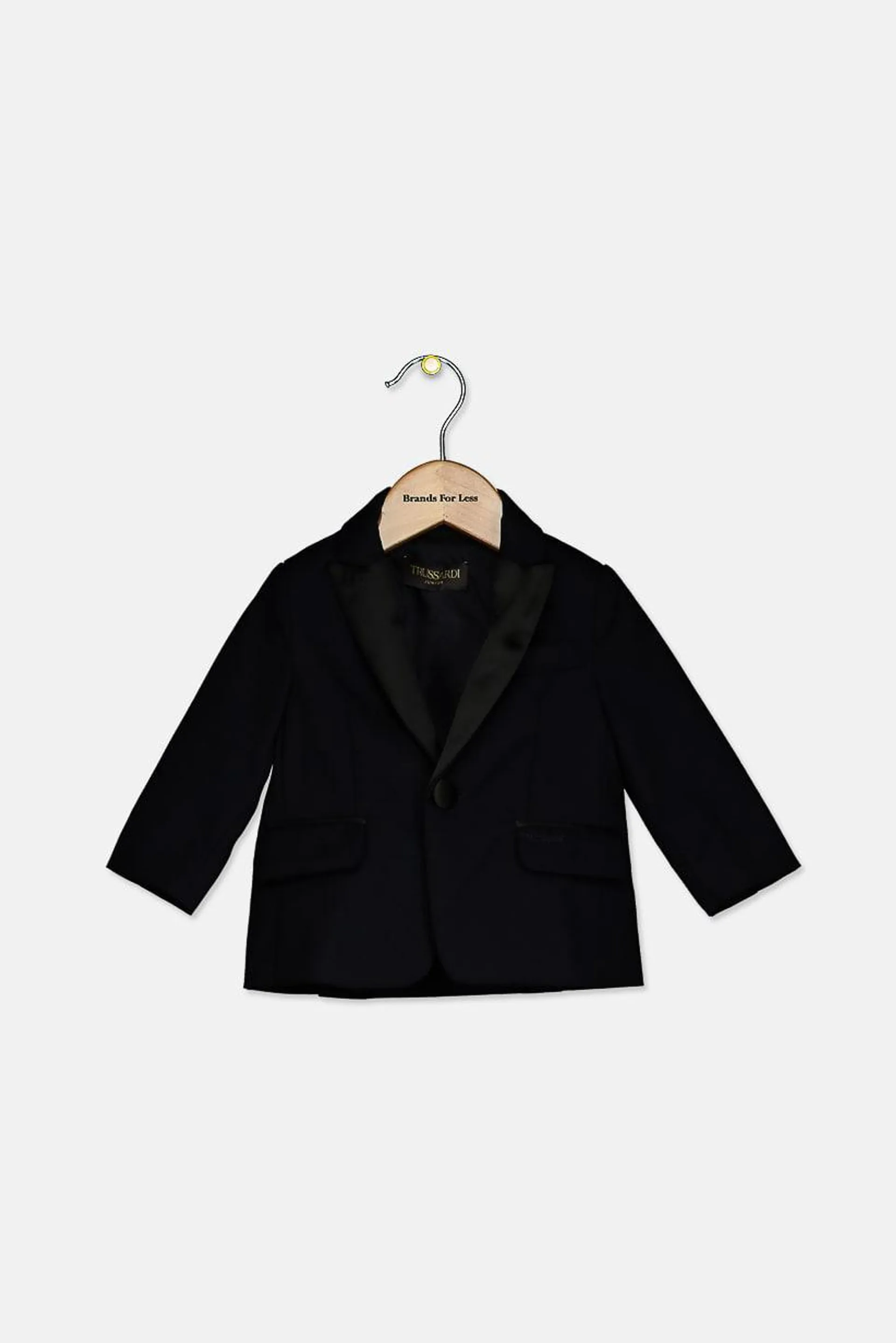 Baby Boys One Button Blazer, Navy