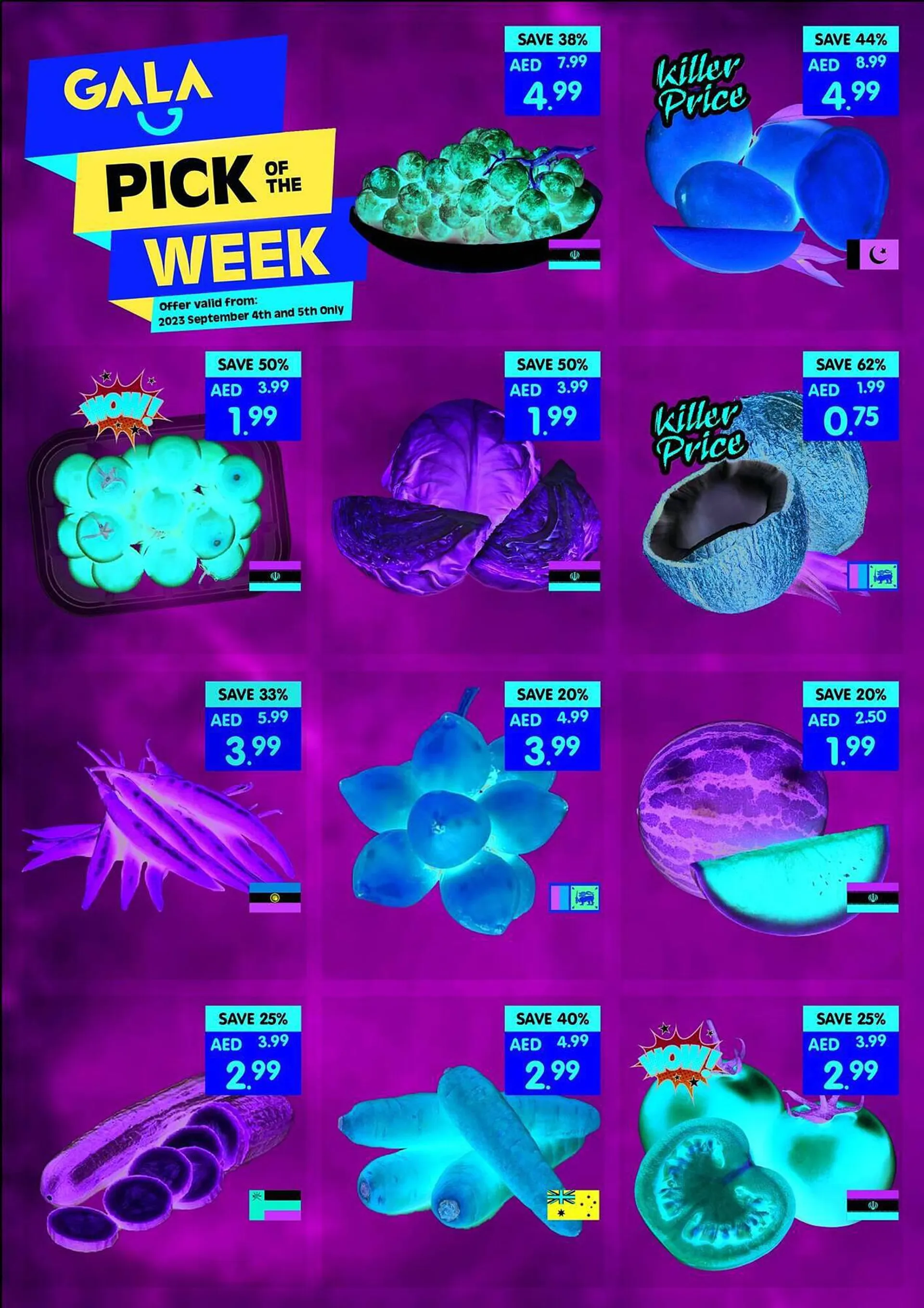 Gala Supermarket catalogue from 4 September to 5 September 2023 - Offers page 1