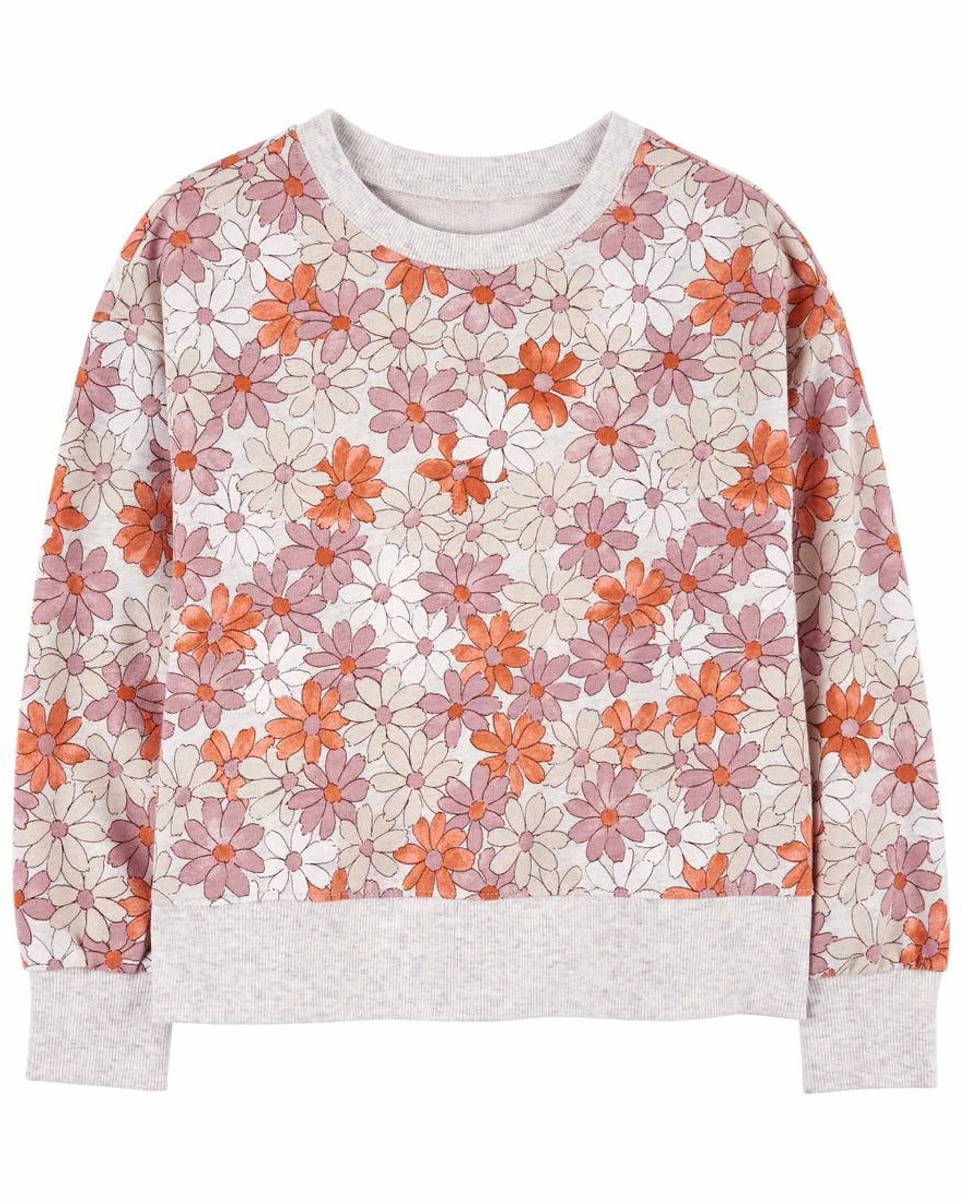 Floral French Terry Top