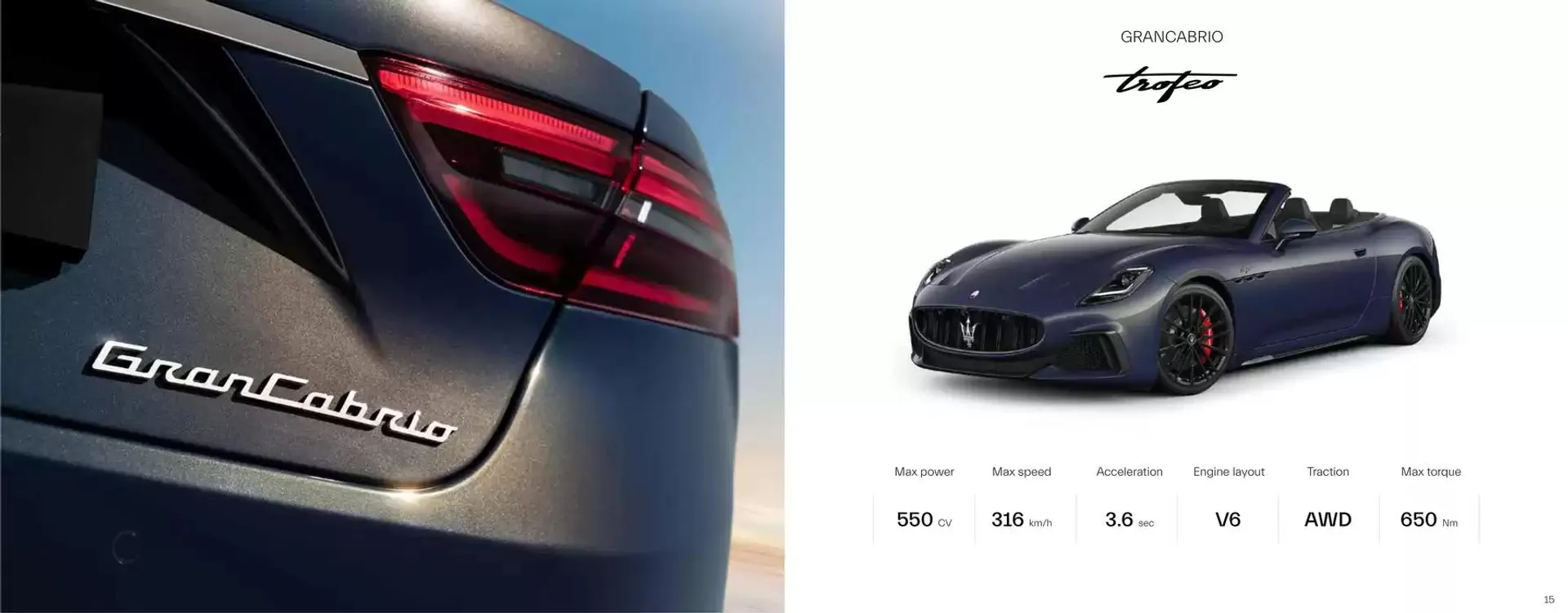 Maserati GranCabrio from 15 August to 31 January 2025 - Offers page 8