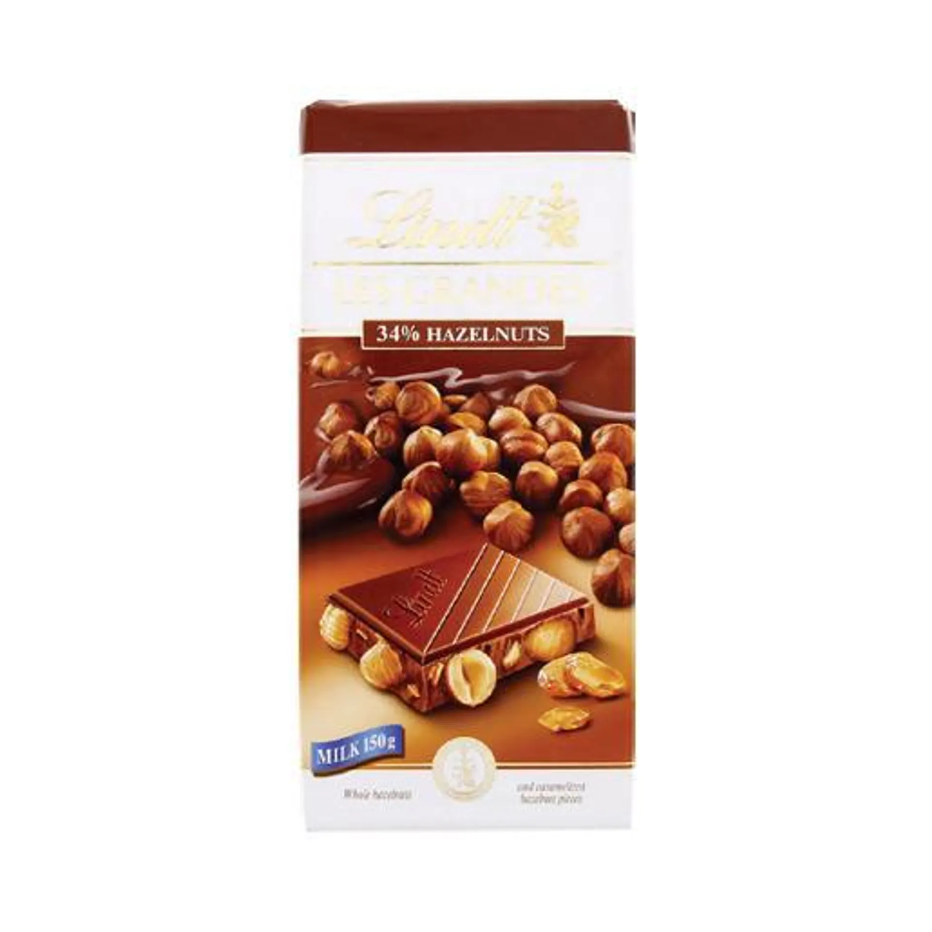 Lindt Les Grandes Chocolate Hazelnut 150g