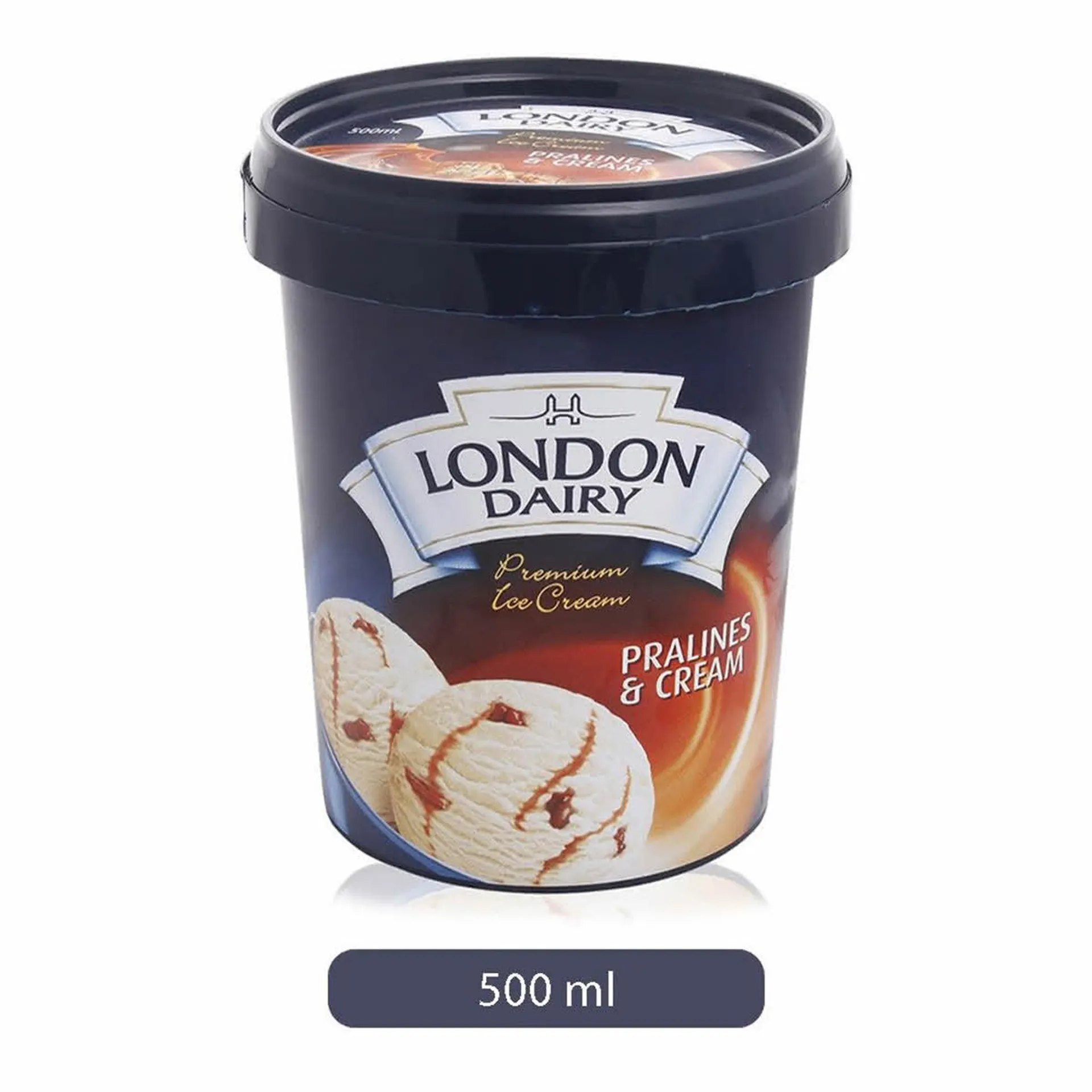 London Dairy Praline Ice Cream 500Ml