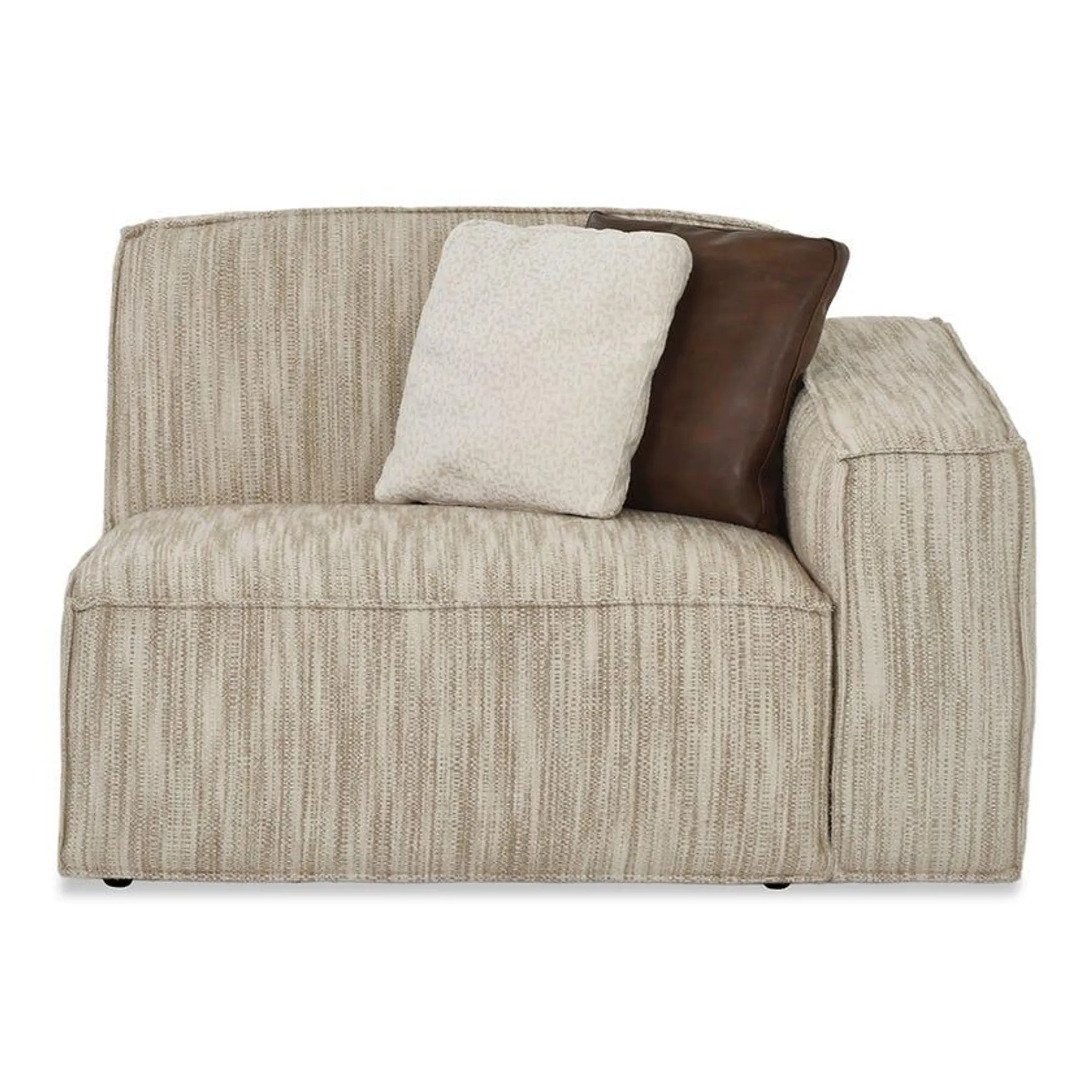 Genova 1-Seater Right Hand-Facing Sofa, Light Grey