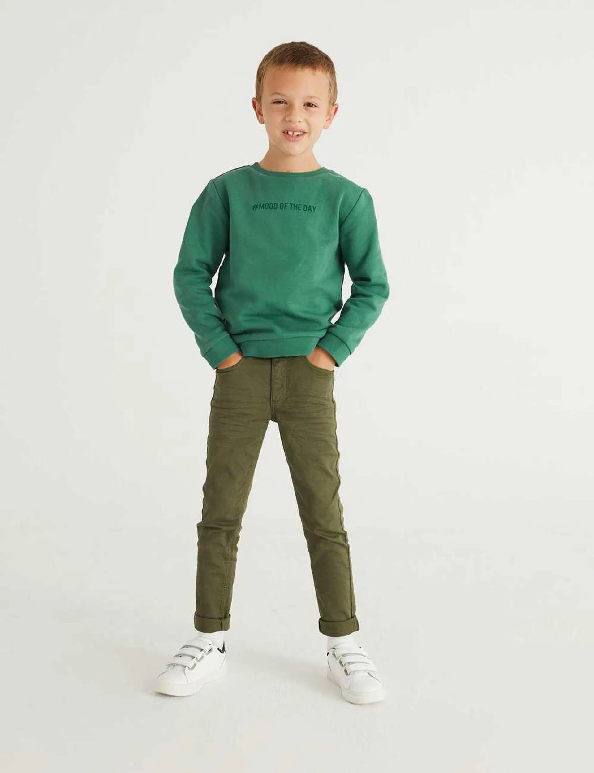 Skinny trousers with five pockets