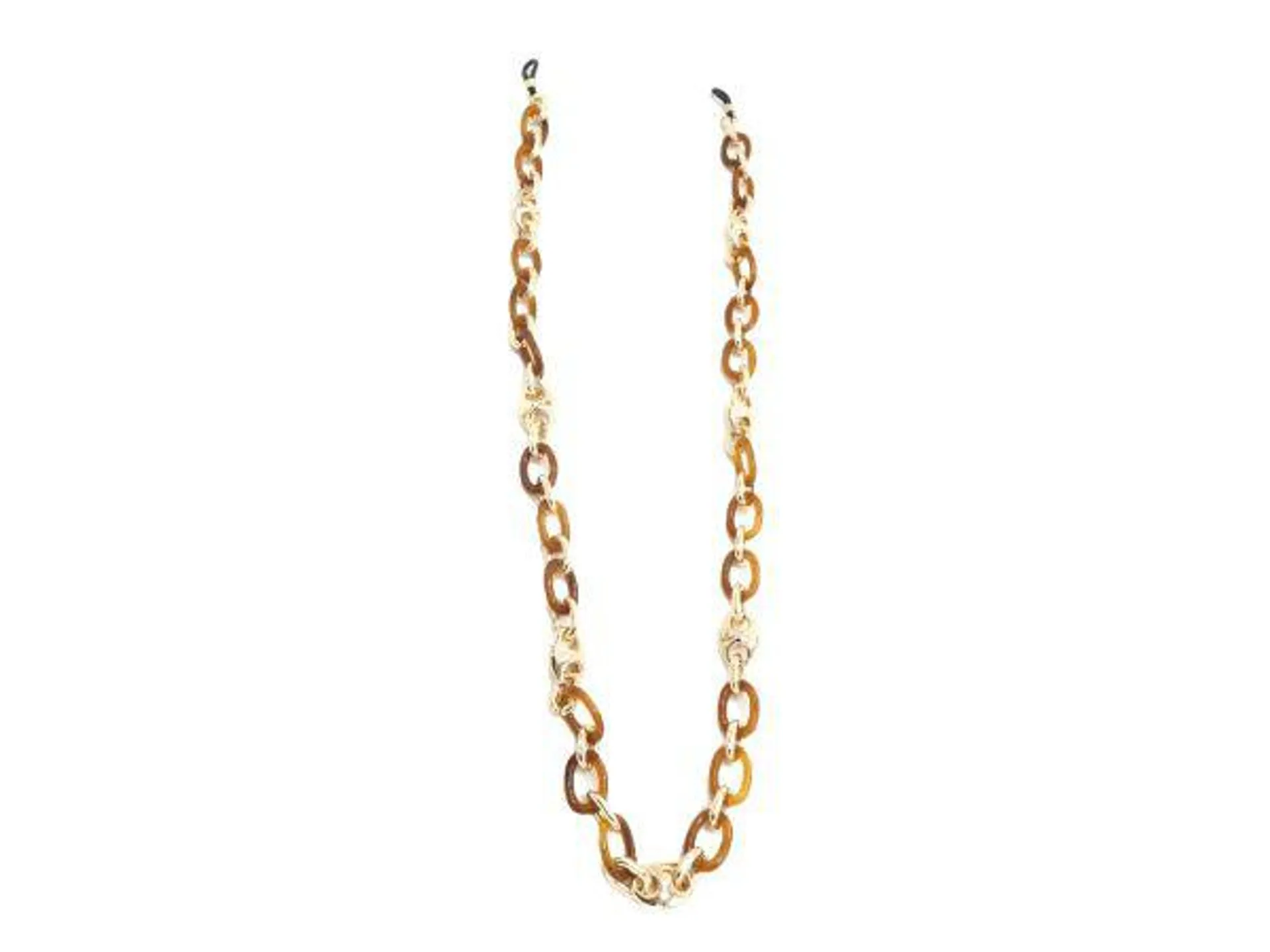 Necklace Cords for Glasses with Golden Links