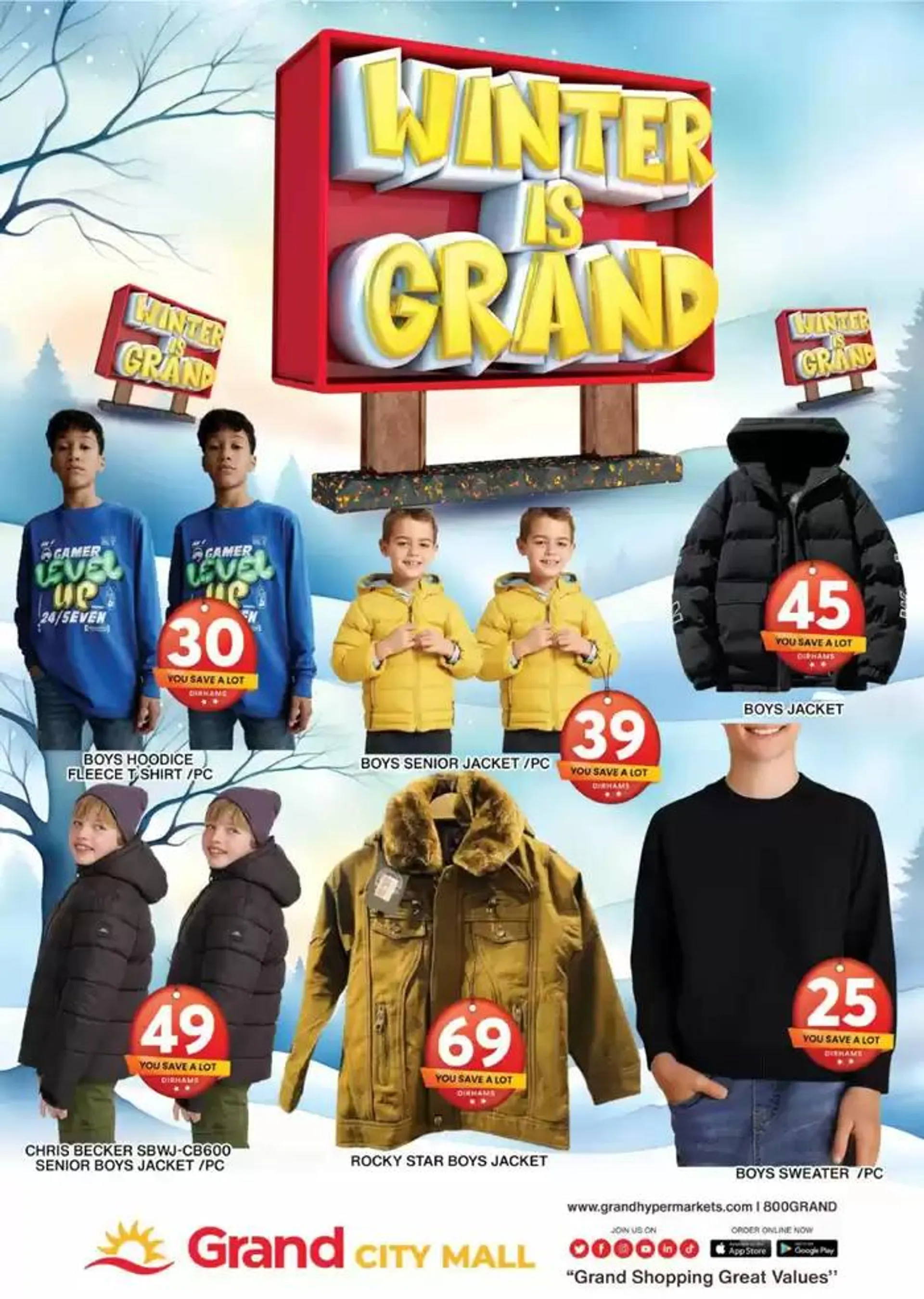 Midweek Deals - Grand City Mall from 20 January to 23 January 2025 - Offers page 22