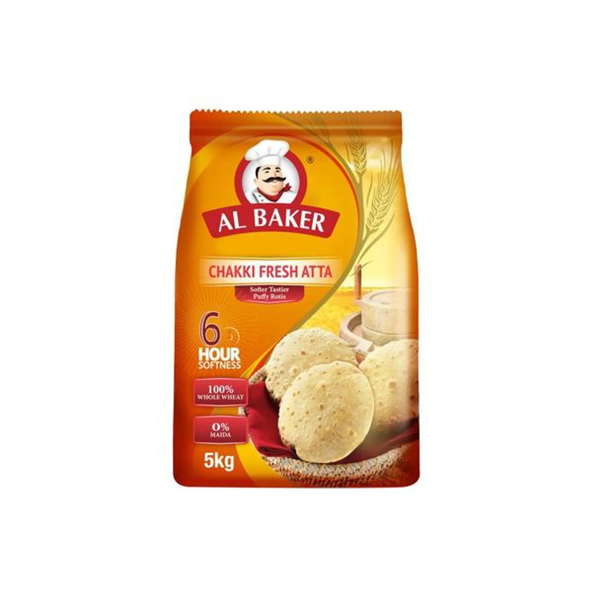 Al Baker Chakki Fresh Atta 5kg