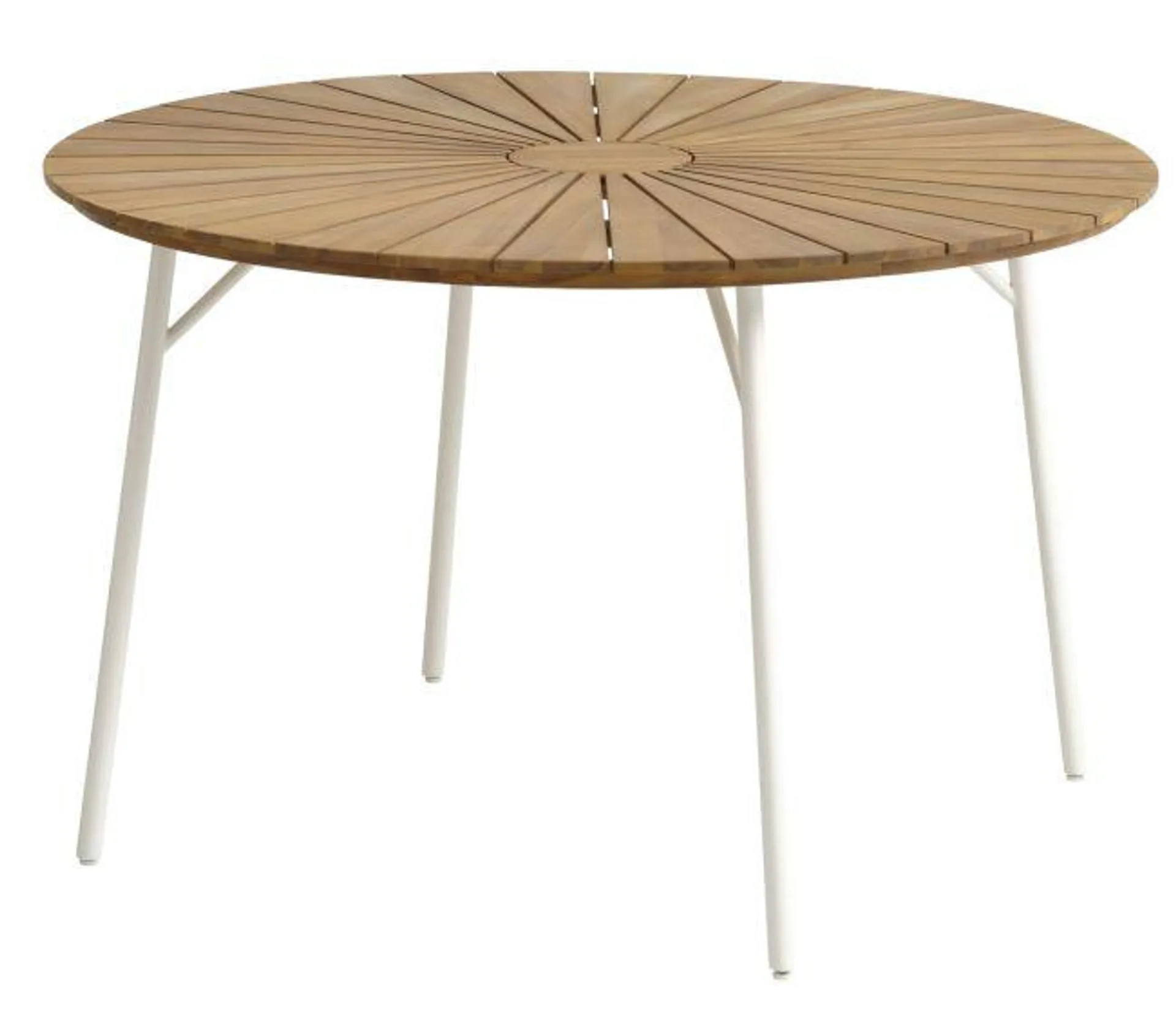 Table BASTRUP D:120 natural/white