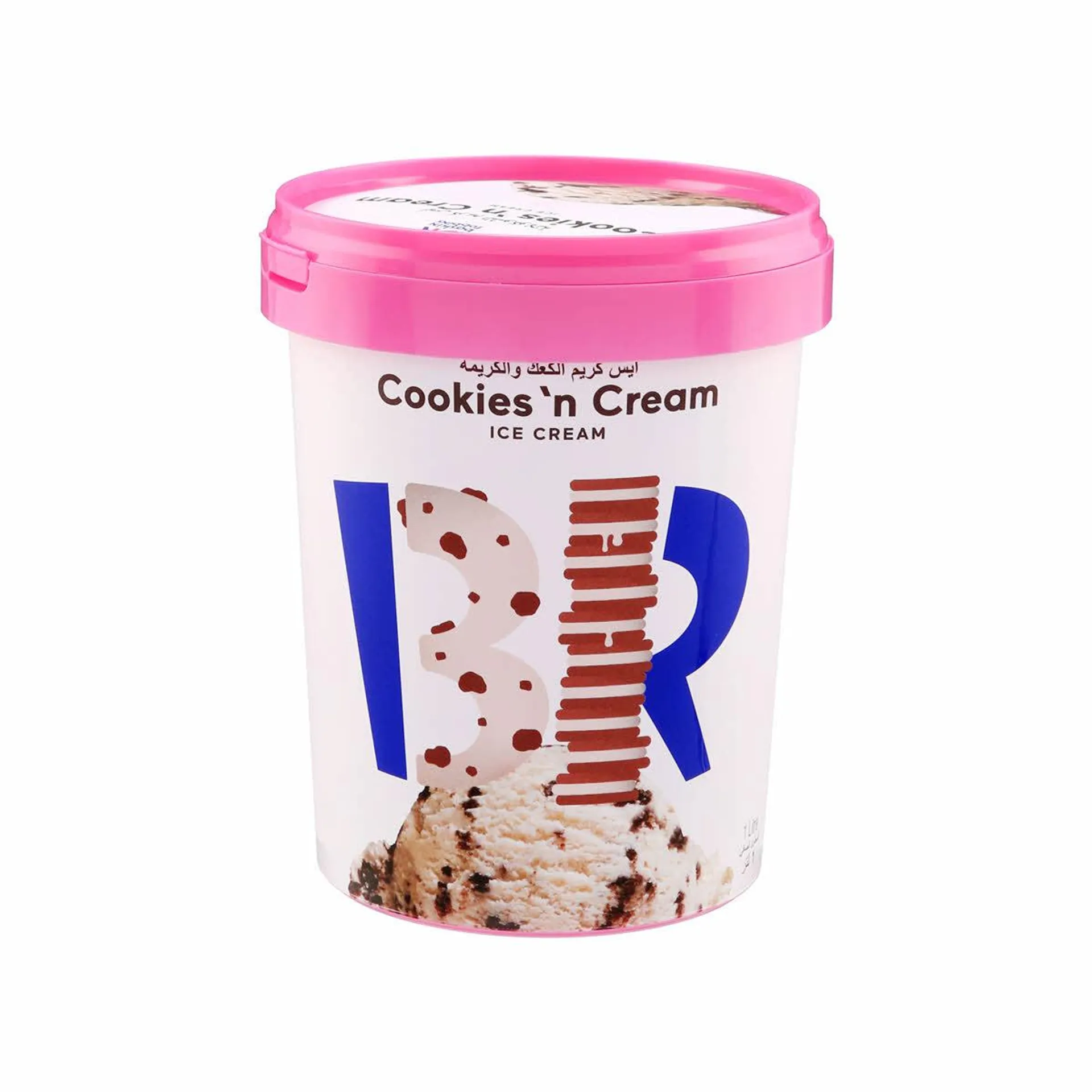 Baskin Robbins Cookies & Cream Ice Cream 1 L