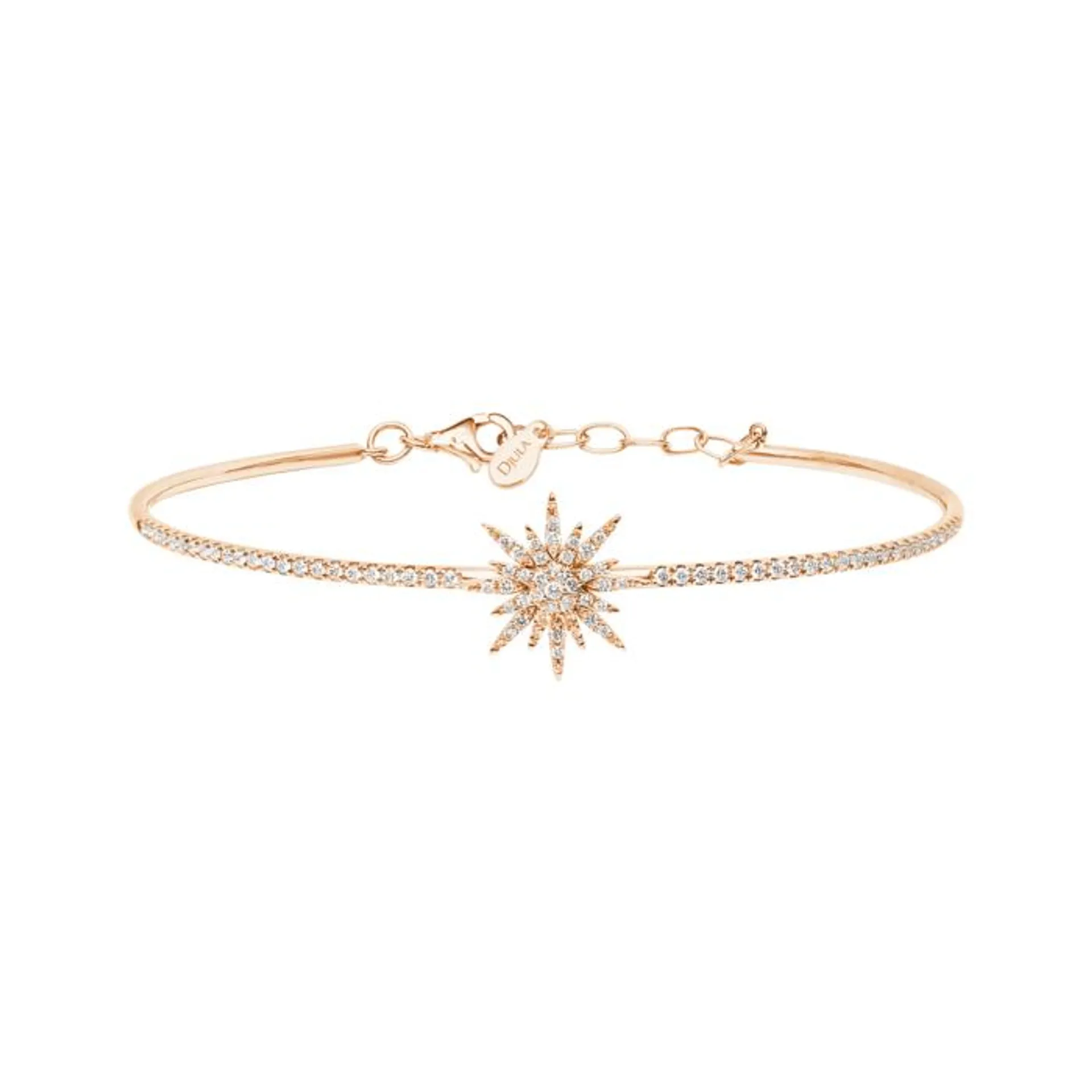 Djula Soleil Diamond Bangle in 18K Gold