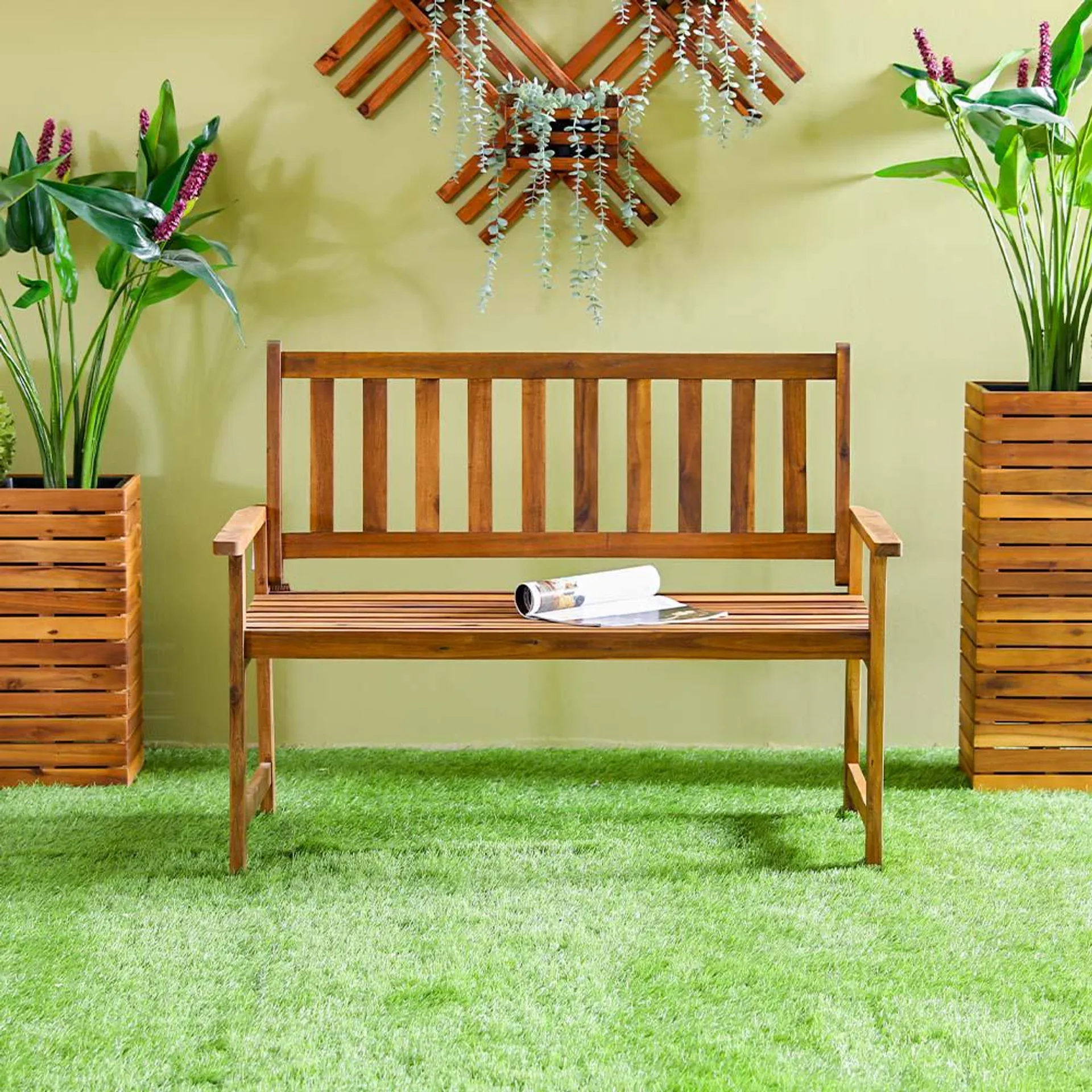 Ambrose Wooden Bench