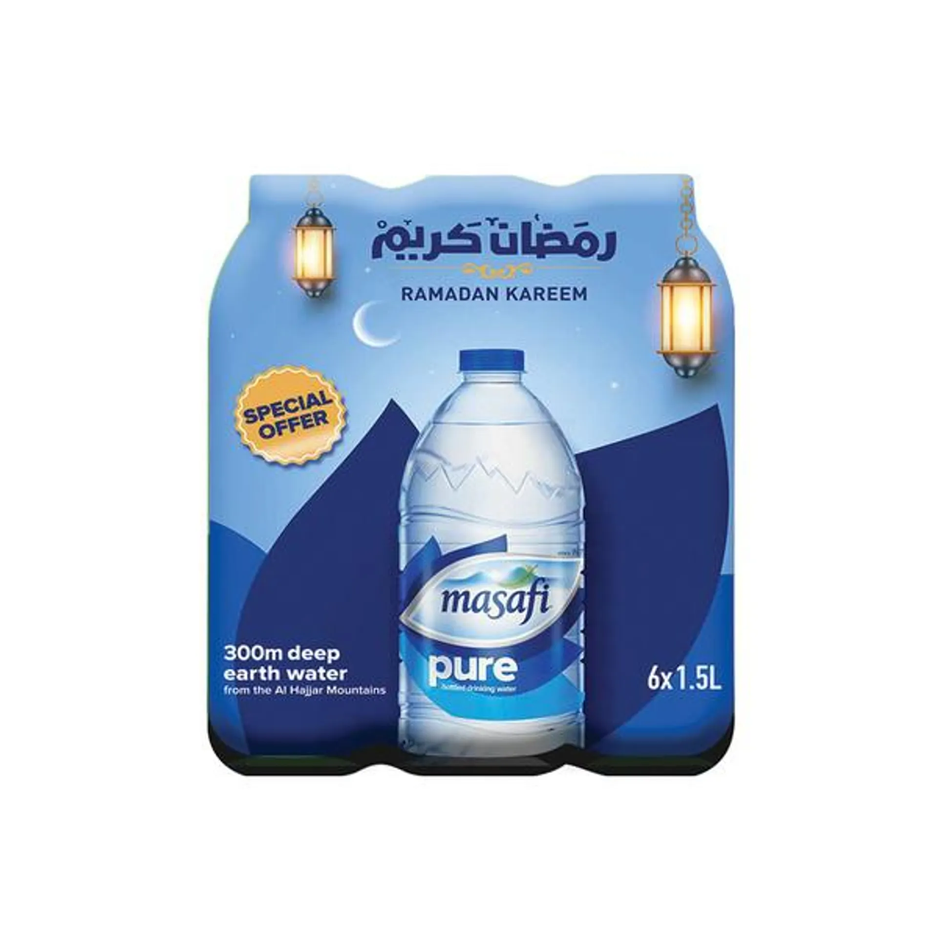 Masafi Water 6X1.5 ltr