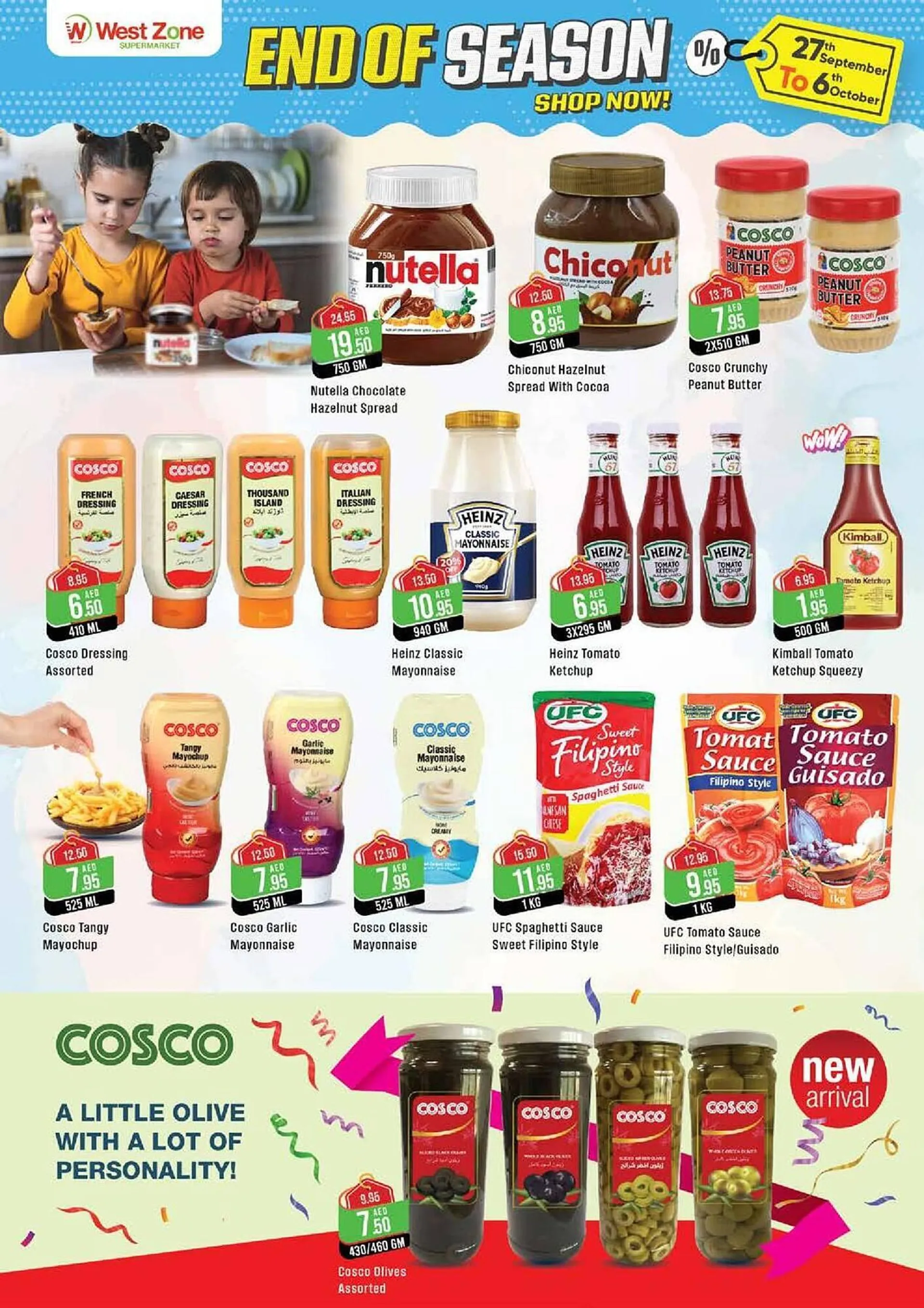 West Zone Supermarket catalogue from 27 September to 6 October 2024 - Offers page 9