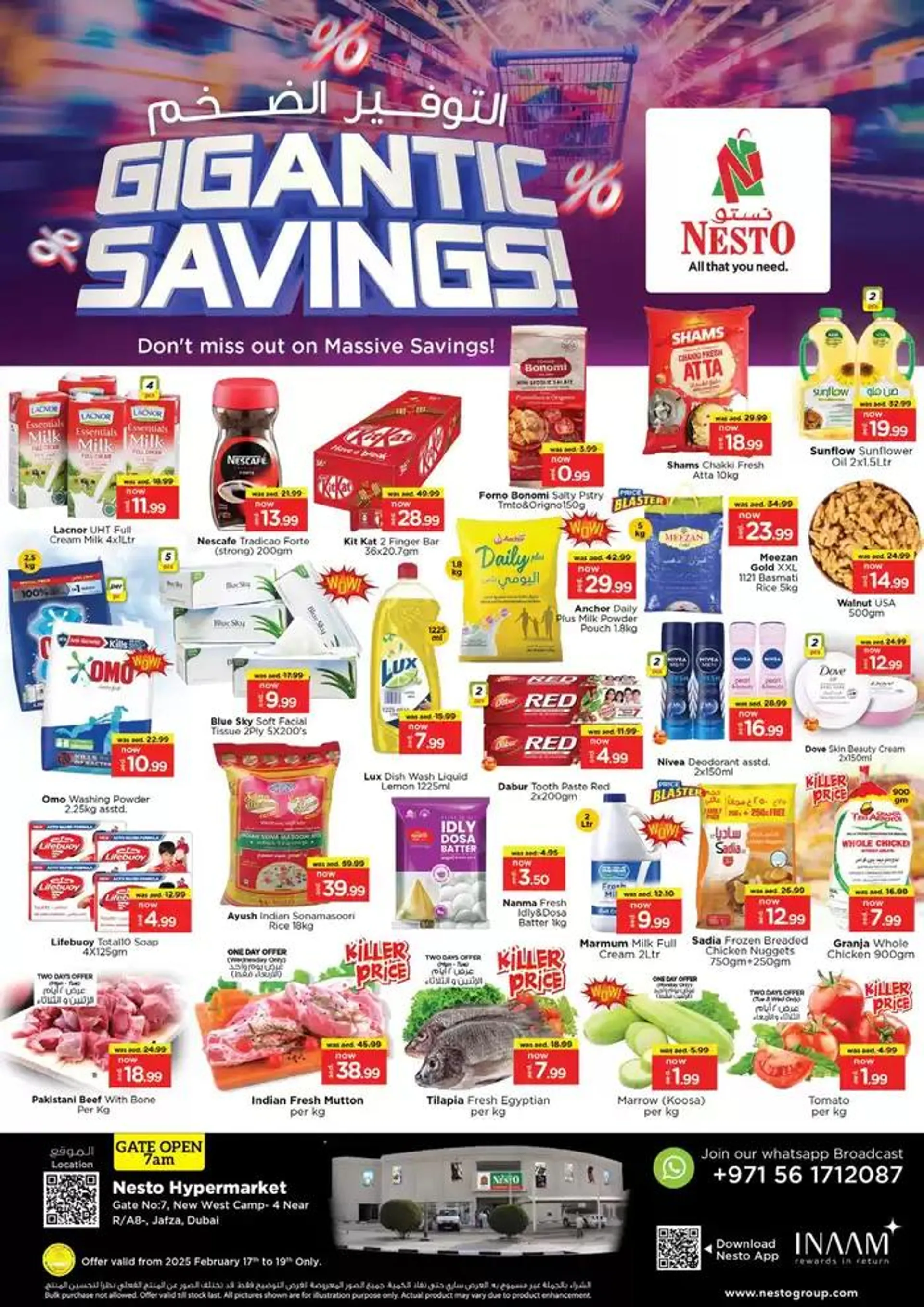 Gigantic Savings Deals At Nesto Hypermarket Jafza - 1