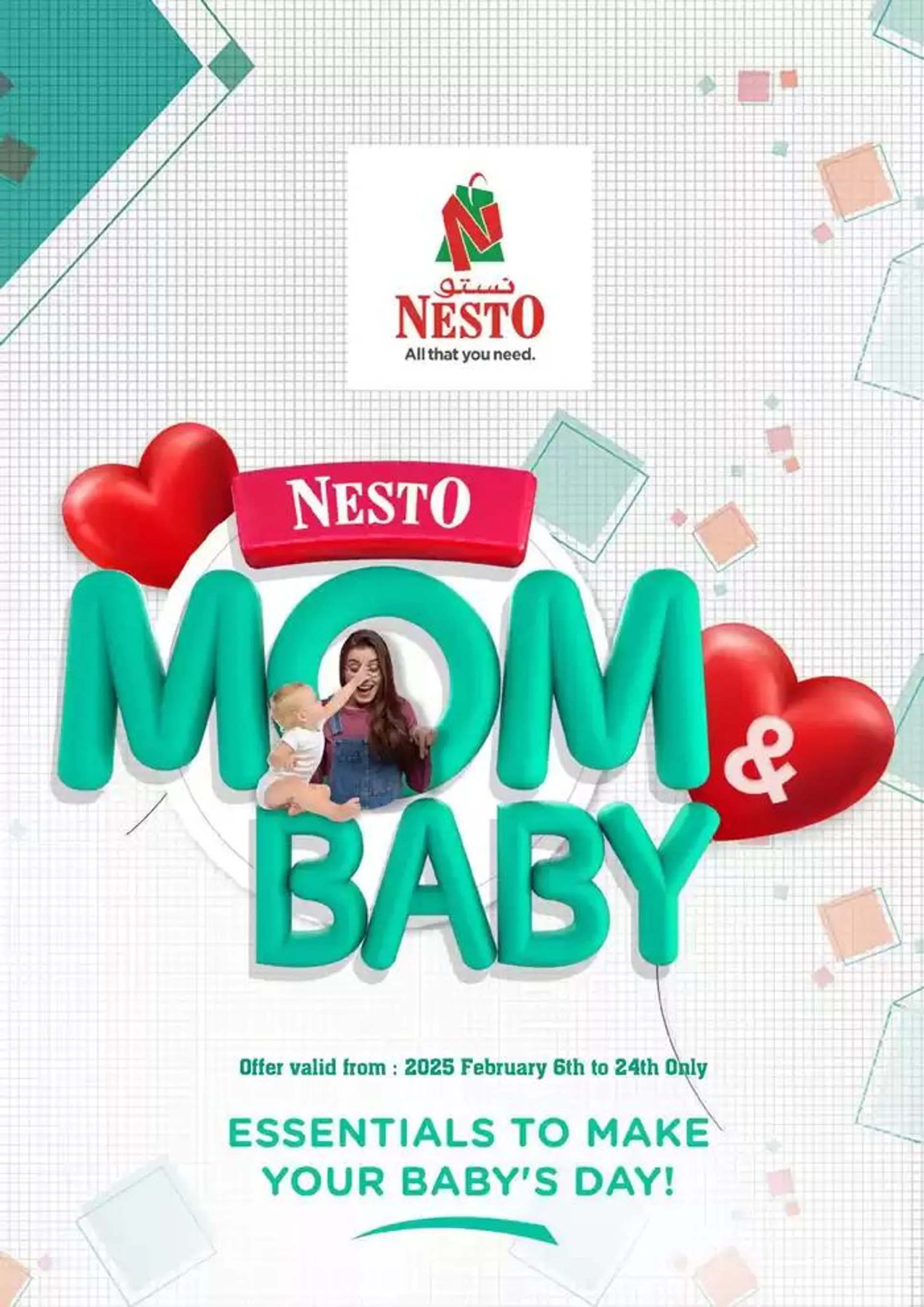 Nesto MOM&BABY from 6 February to 25 February 2025 - Offers page 1