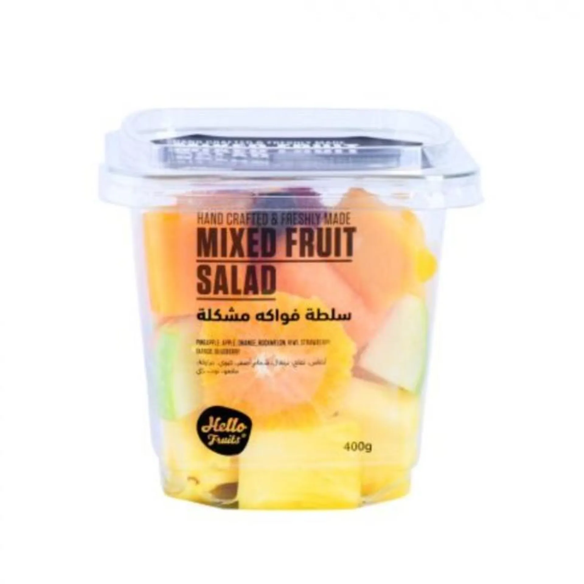 Hello Fruits Mixed Fruit Salad Big 400Gm