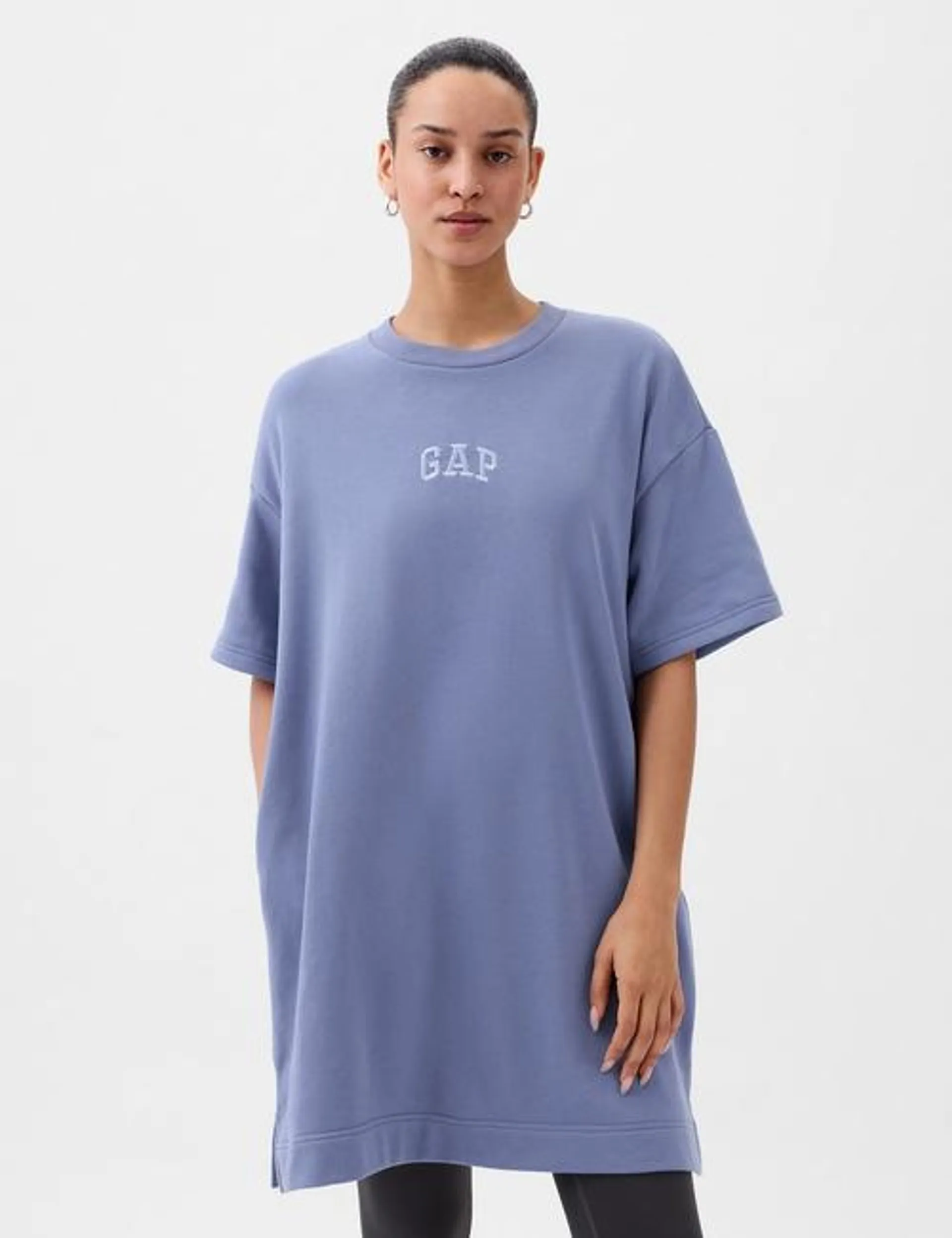 Gap Logo Sweatshirt Dress