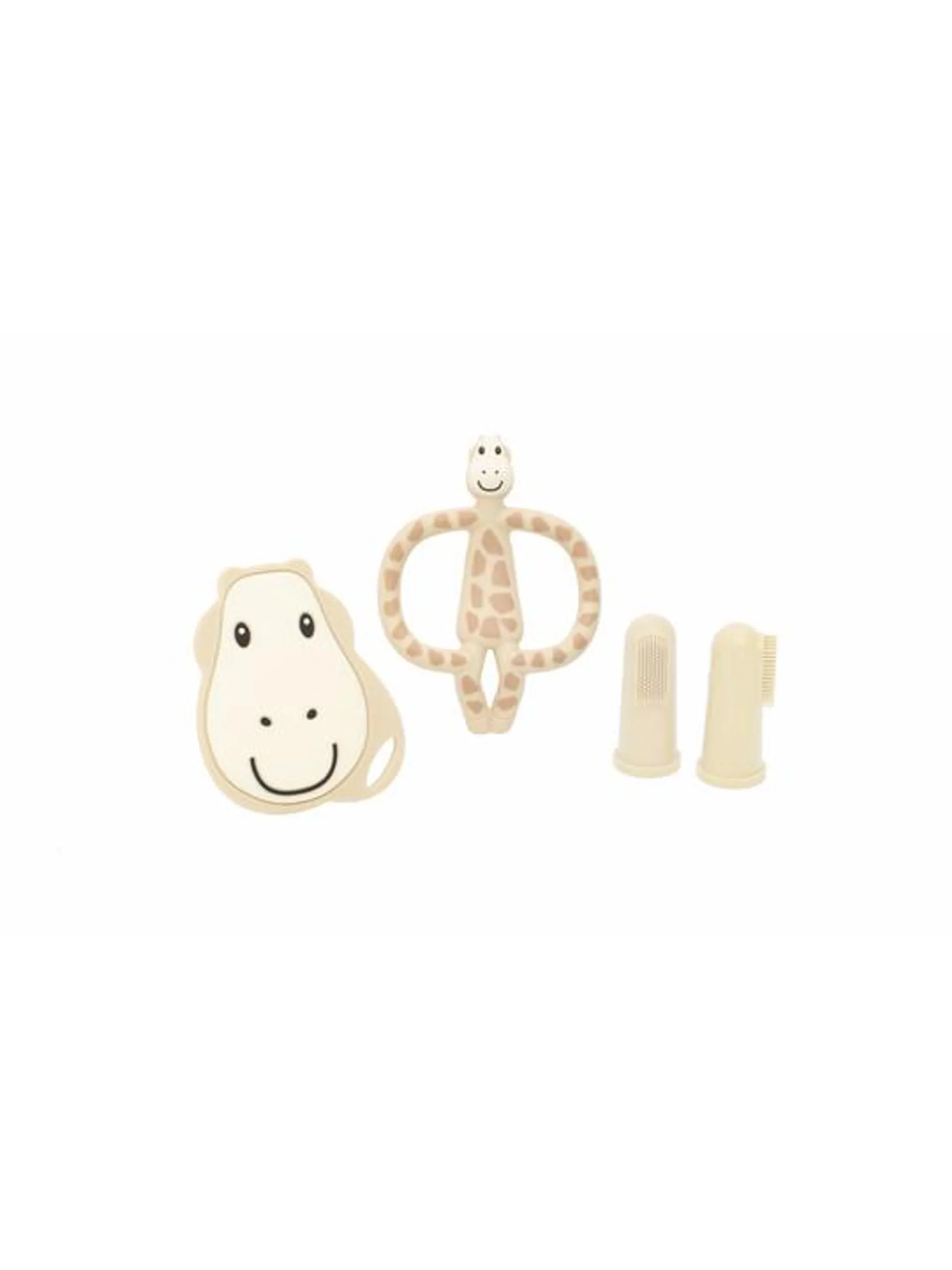 Matchstick Monkey Teething Starter Set - Giraffe