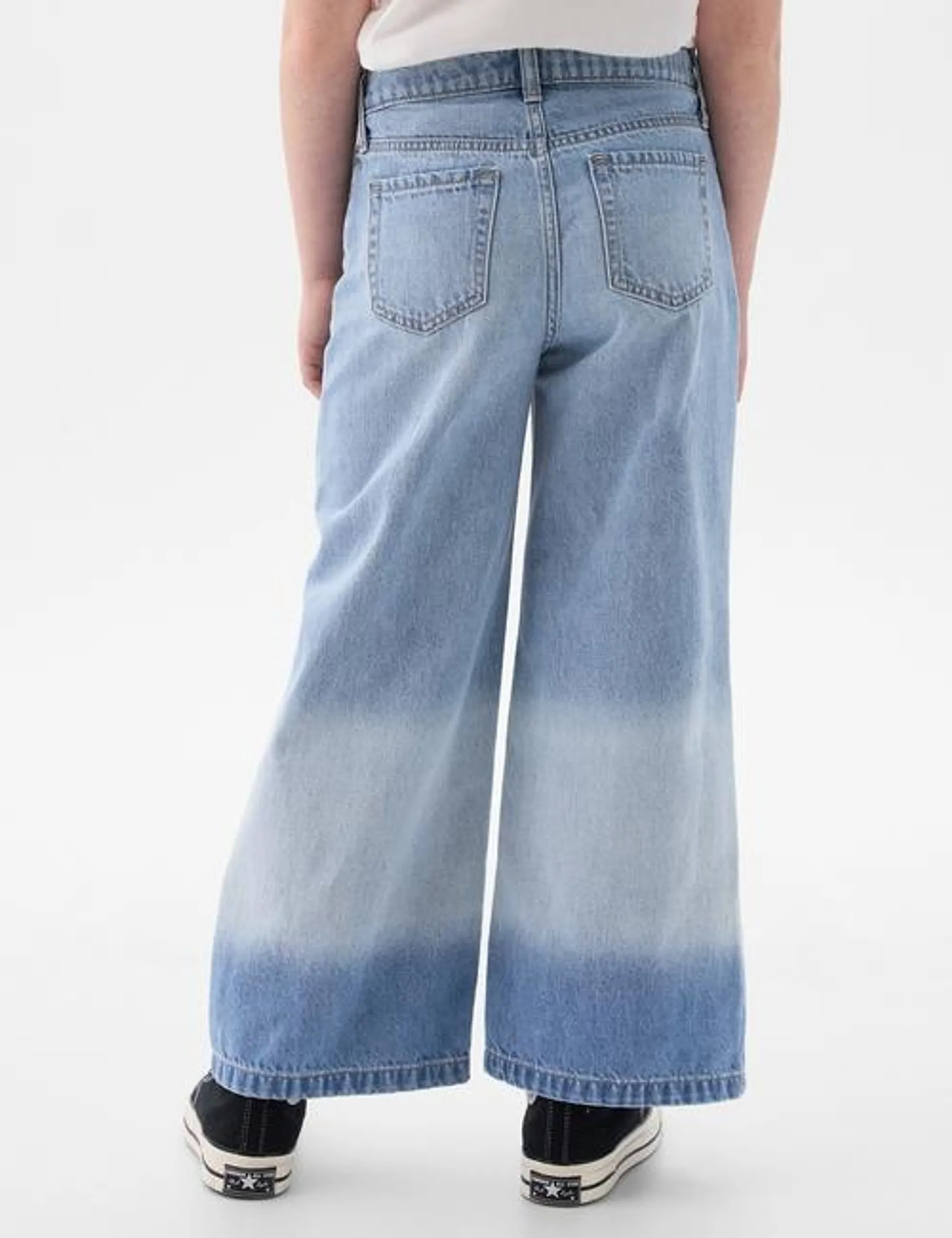 Kids High Rise Relaxed Jeans