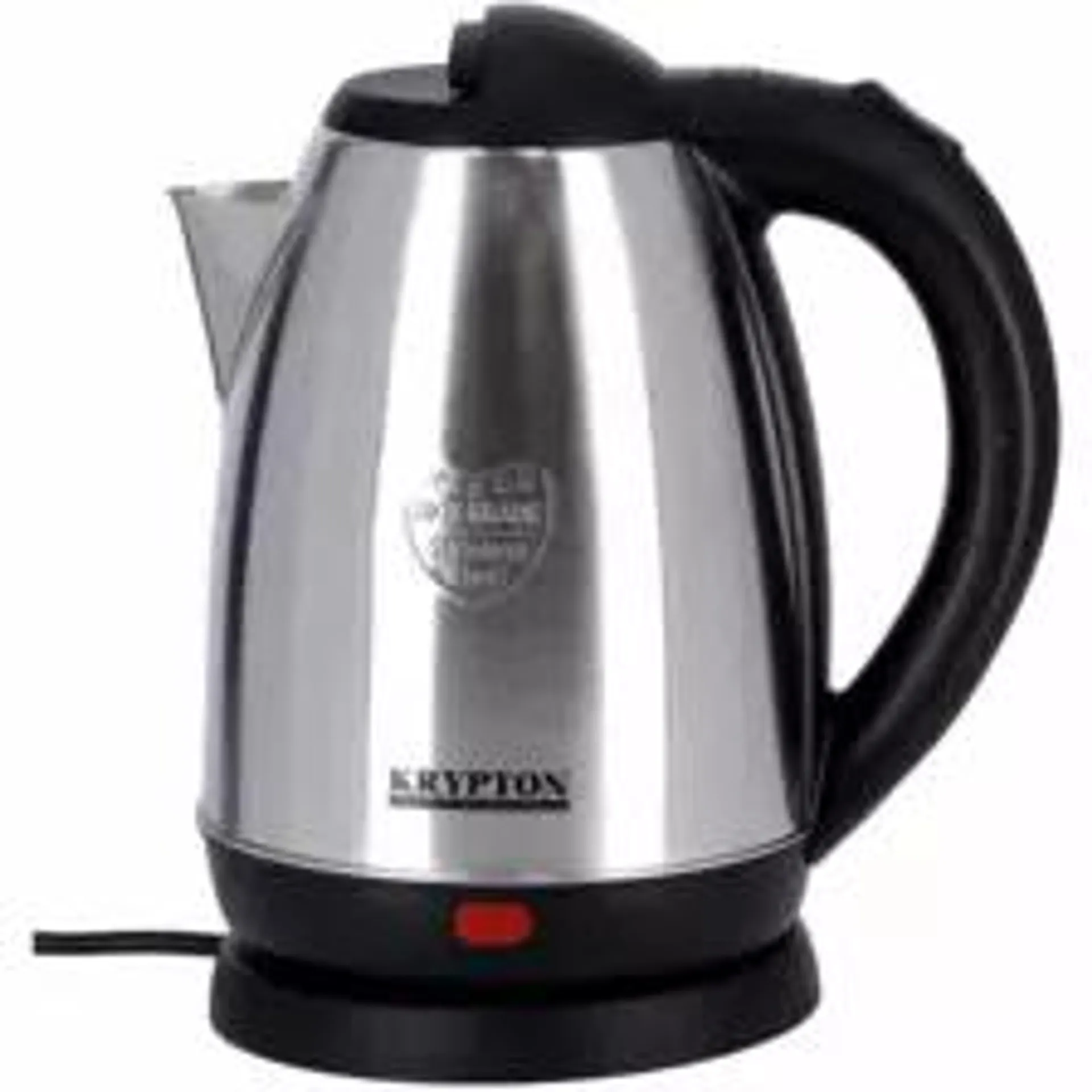 Krypton 1.8L Stainless Steel Electric Kettle- Silver