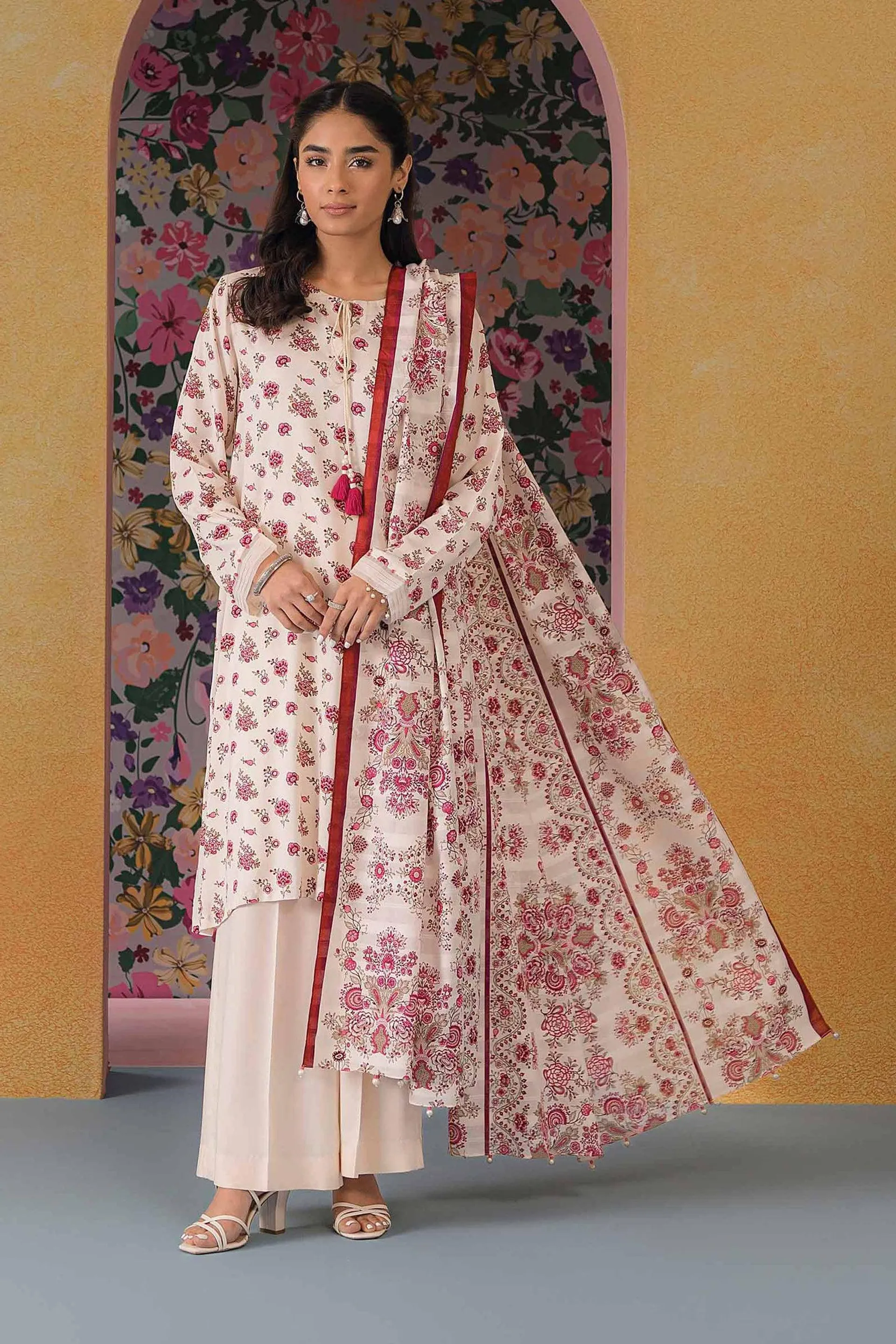 3 Piece - Printed Suit - 42301854